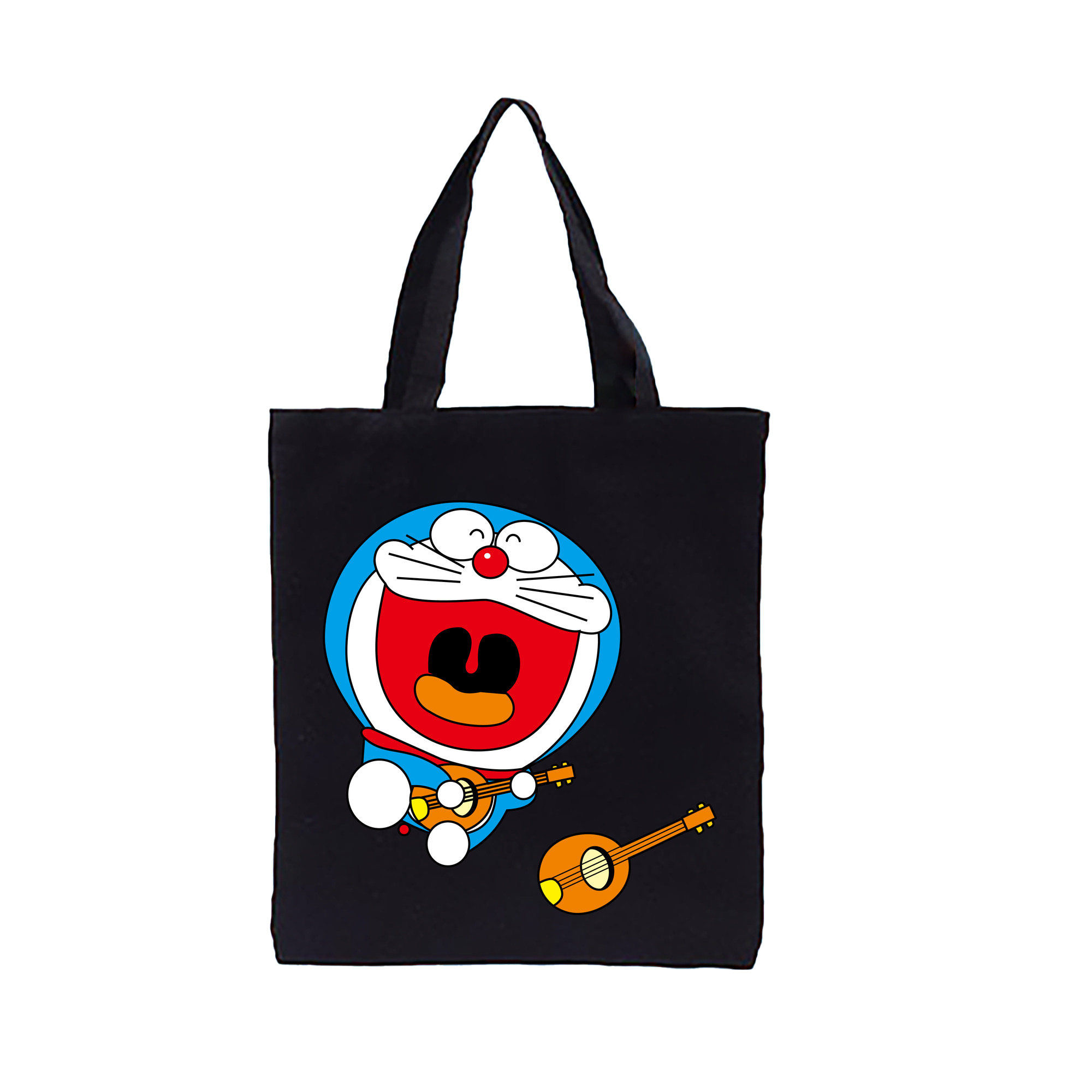 （画像用） ドラえもん Doraemon 縦型キャンバス生地手提げバッグ　トートバッグ