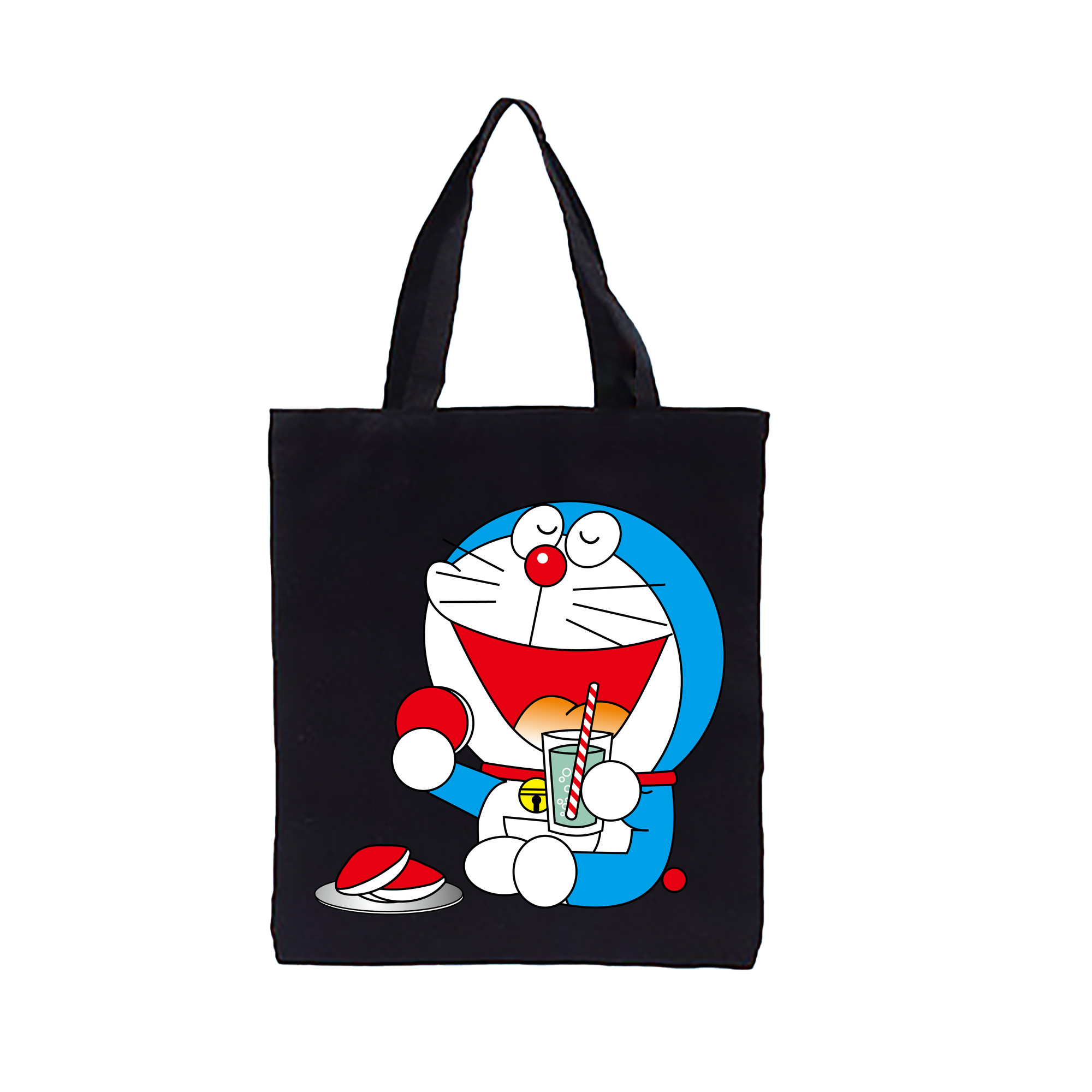 （画像用） ドラえもん Doraemon 縦型キャンバス生地手提げバッグ　トートバッグ
