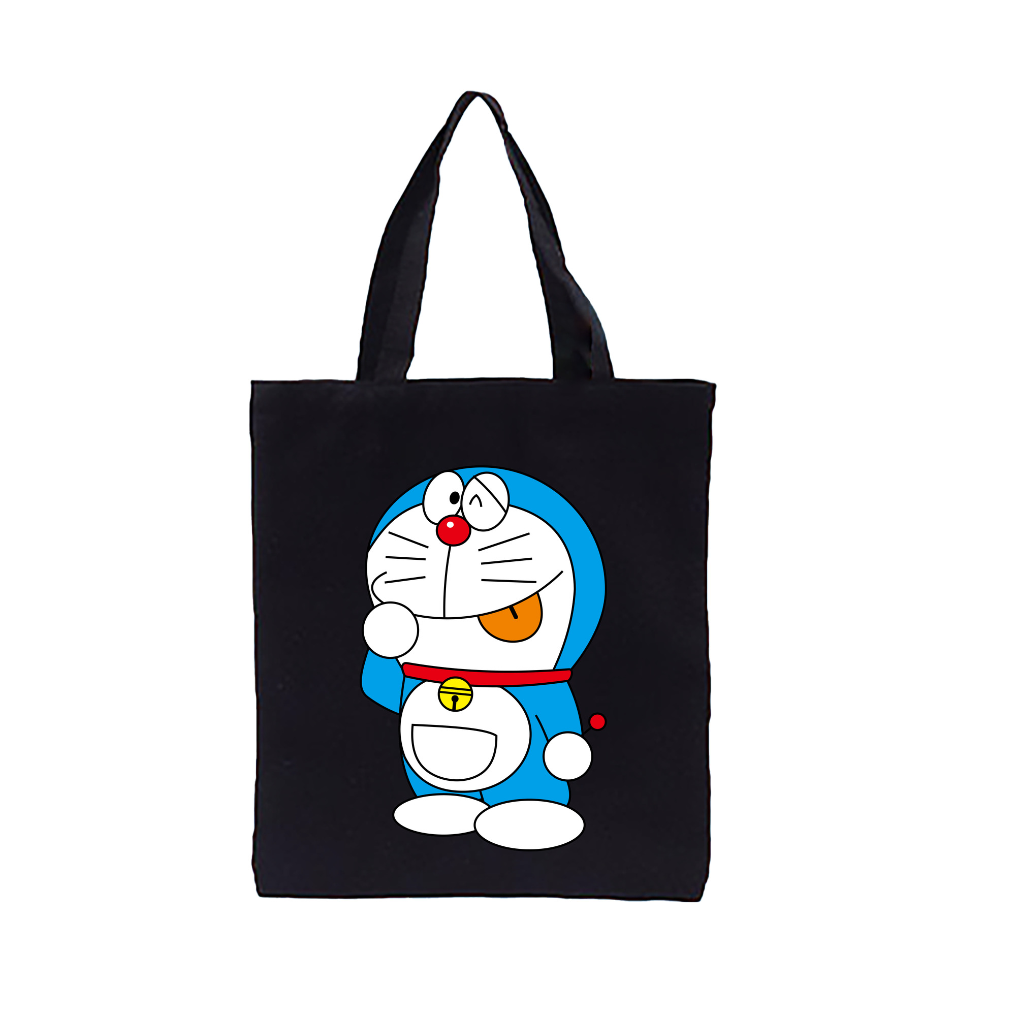 （画像用） ドラえもん Doraemon 縦型キャンバス生地手提げバッグ　トートバッグ