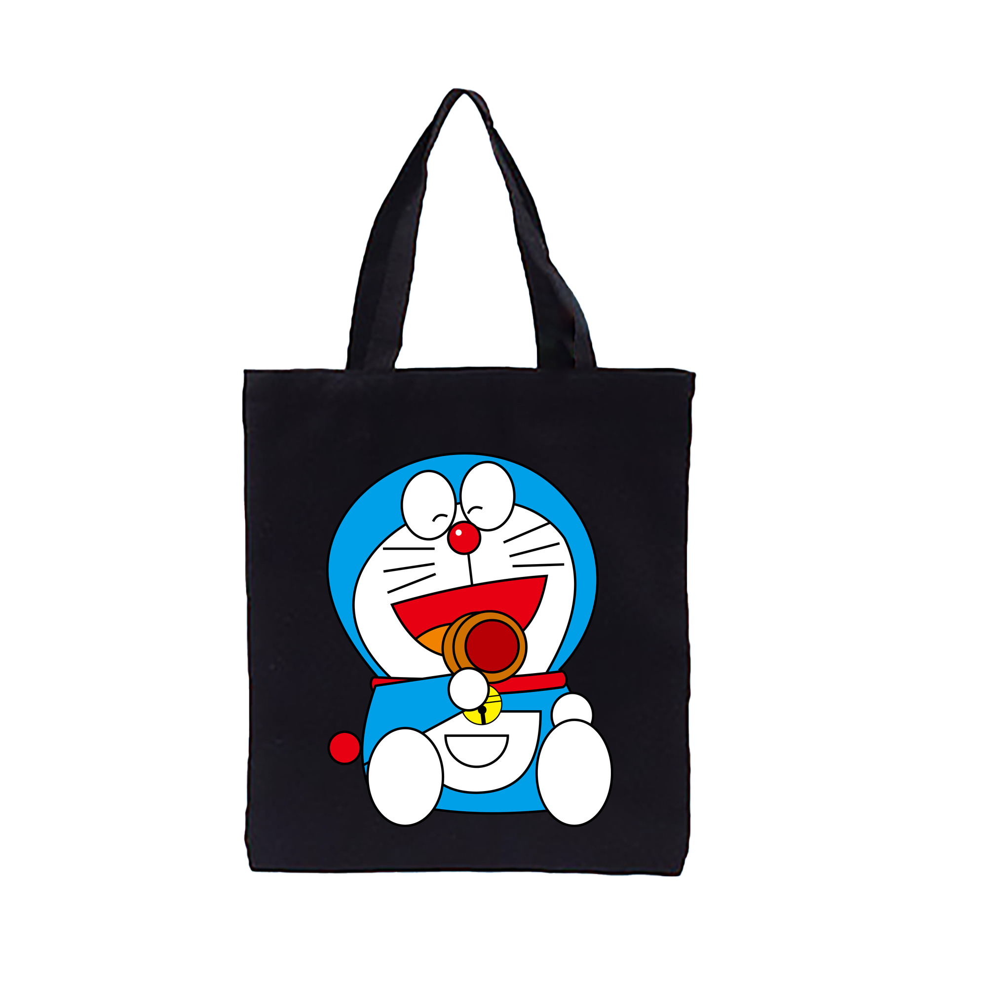 （画像用） ドラえもん Doraemon 縦型キャンバス生地手提げバッグ　トートバッグ