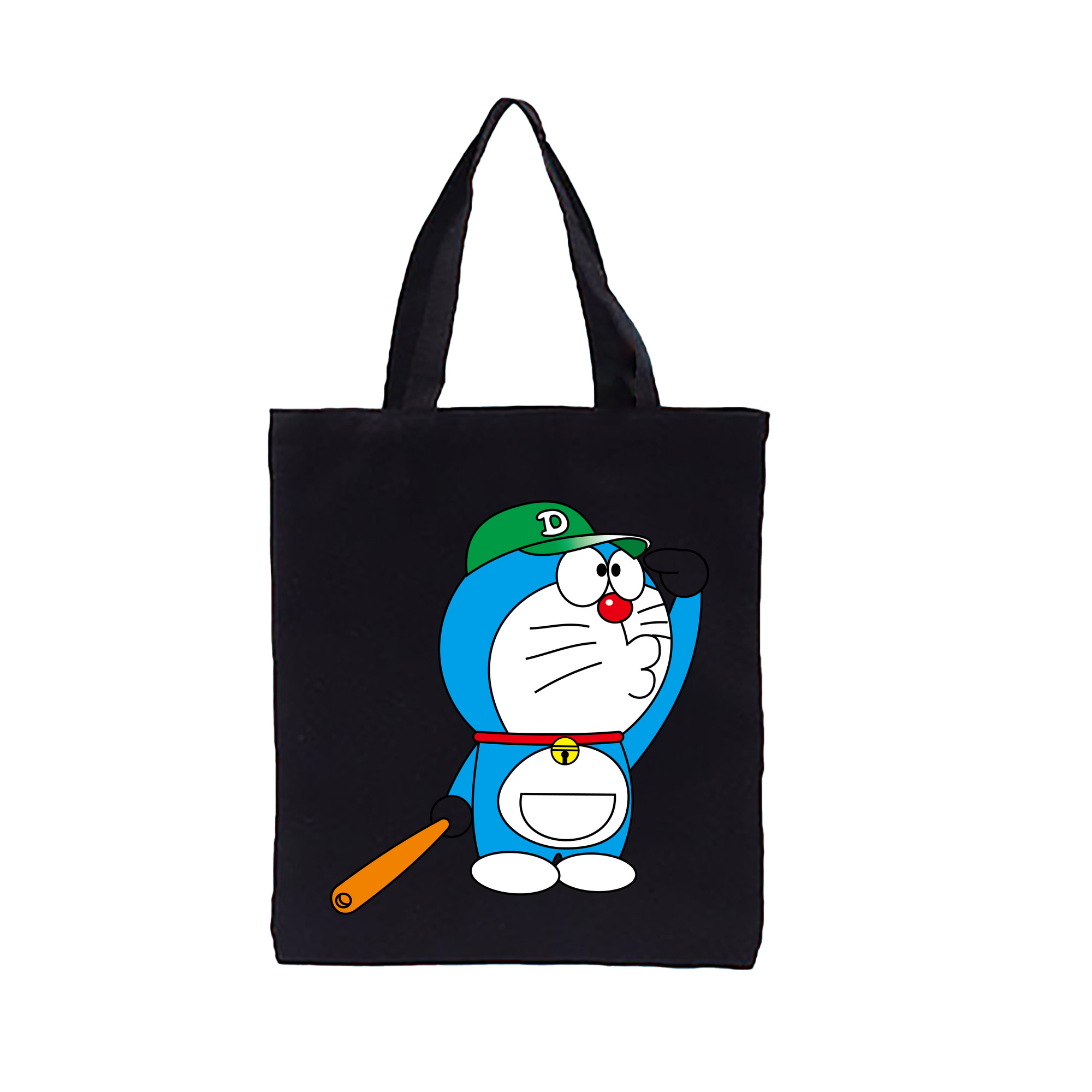 （画像用） ドラえもん Doraemon 縦型キャンバス生地手提げバッグ　トートバッグ