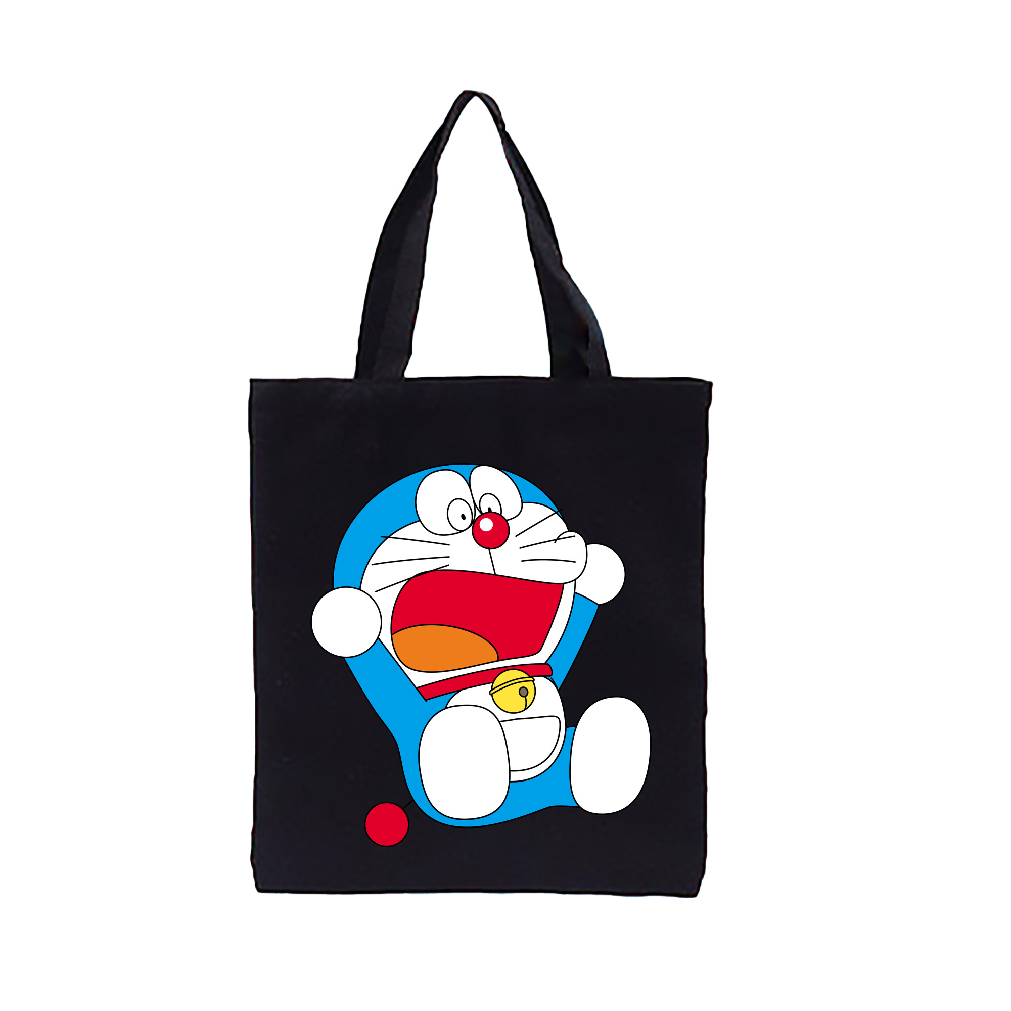 （画像用） ドラえもん Doraemon 縦型キャンバス生地手提げバッグ　トートバッグ