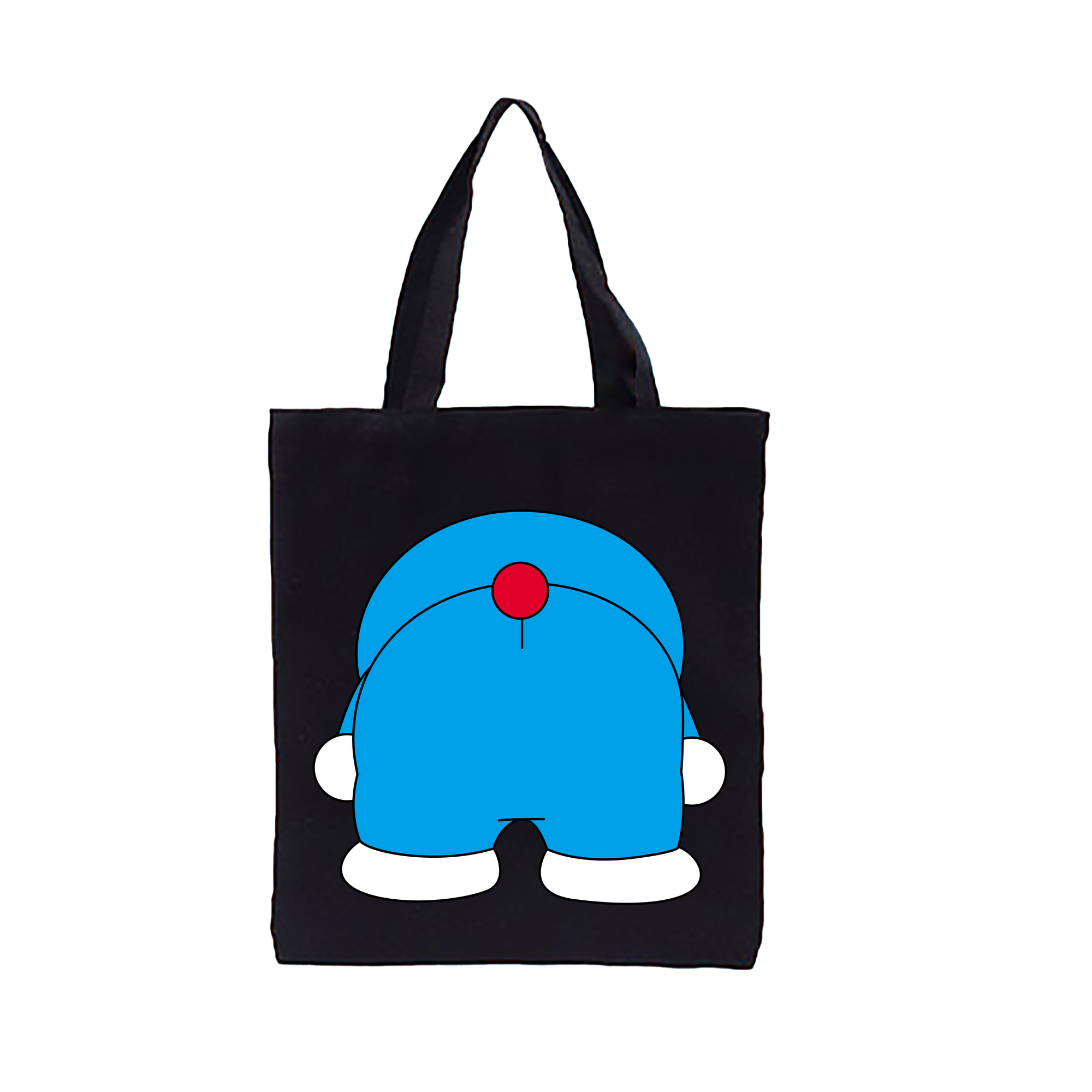 （画像用） ドラえもん Doraemon 縦型キャンバス生地手提げバッグ　トートバッグ
