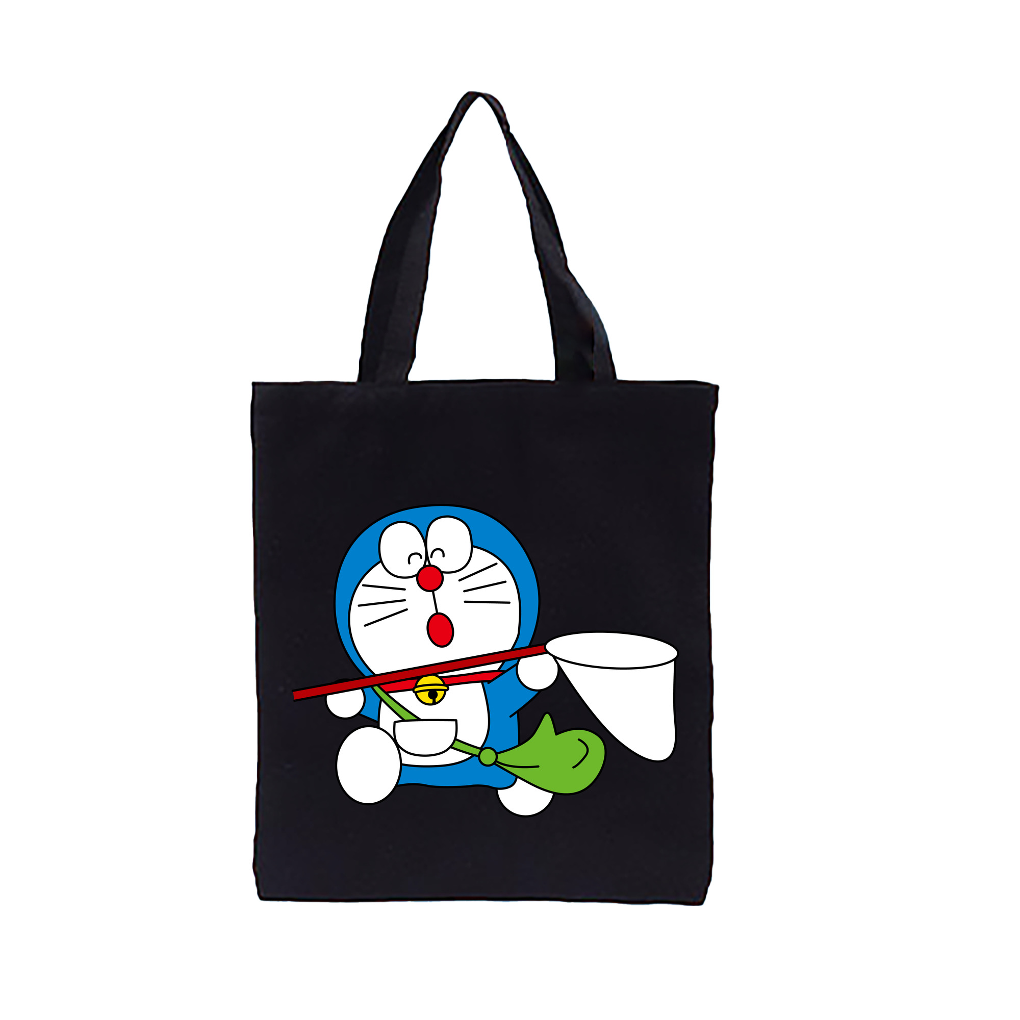 （画像用） ドラえもん Doraemon 縦型キャンバス生地手提げバッグ　トートバッグ