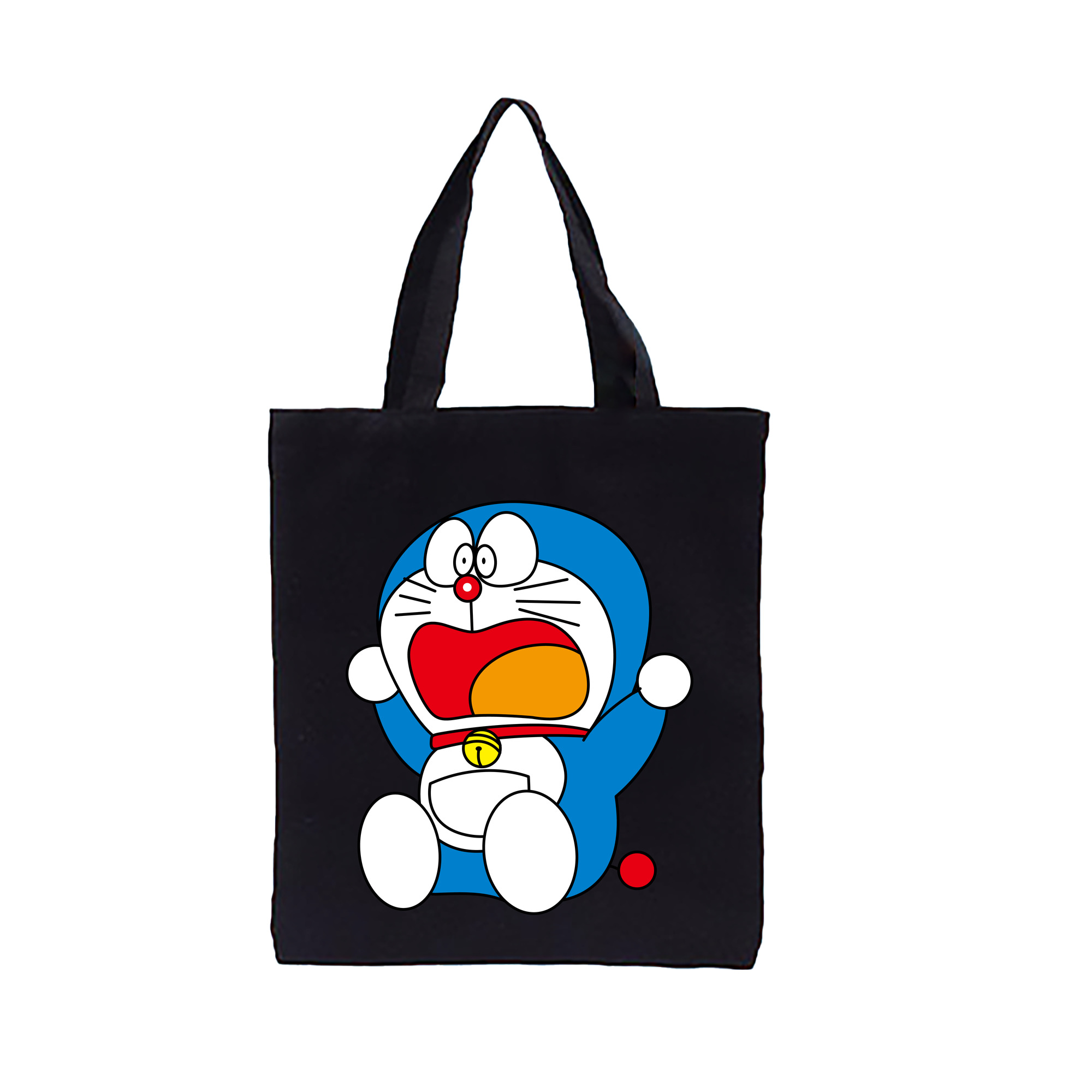 （画像用） ドラえもん Doraemon 縦型キャンバス生地手提げバッグ　トートバッグ