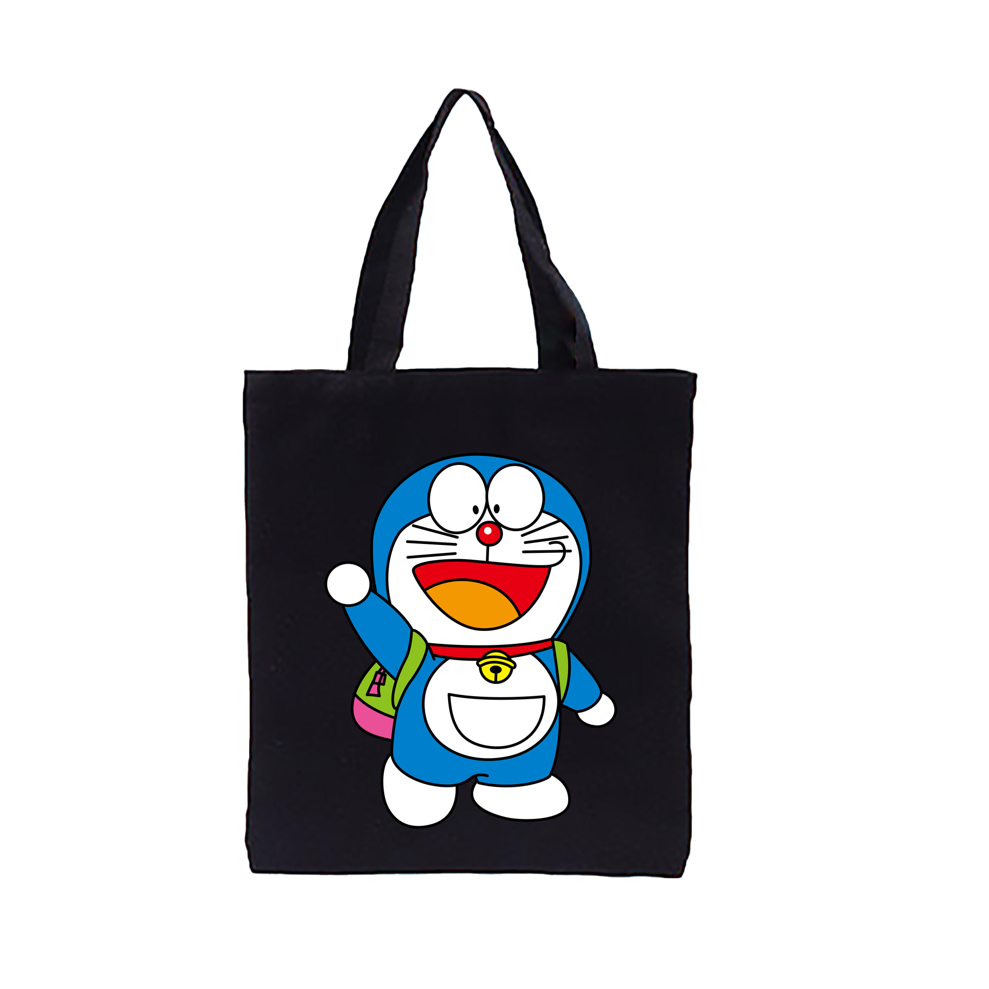 （画像用） ドラえもん Doraemon 縦型キャンバス生地手提げバッグ　トートバッグ