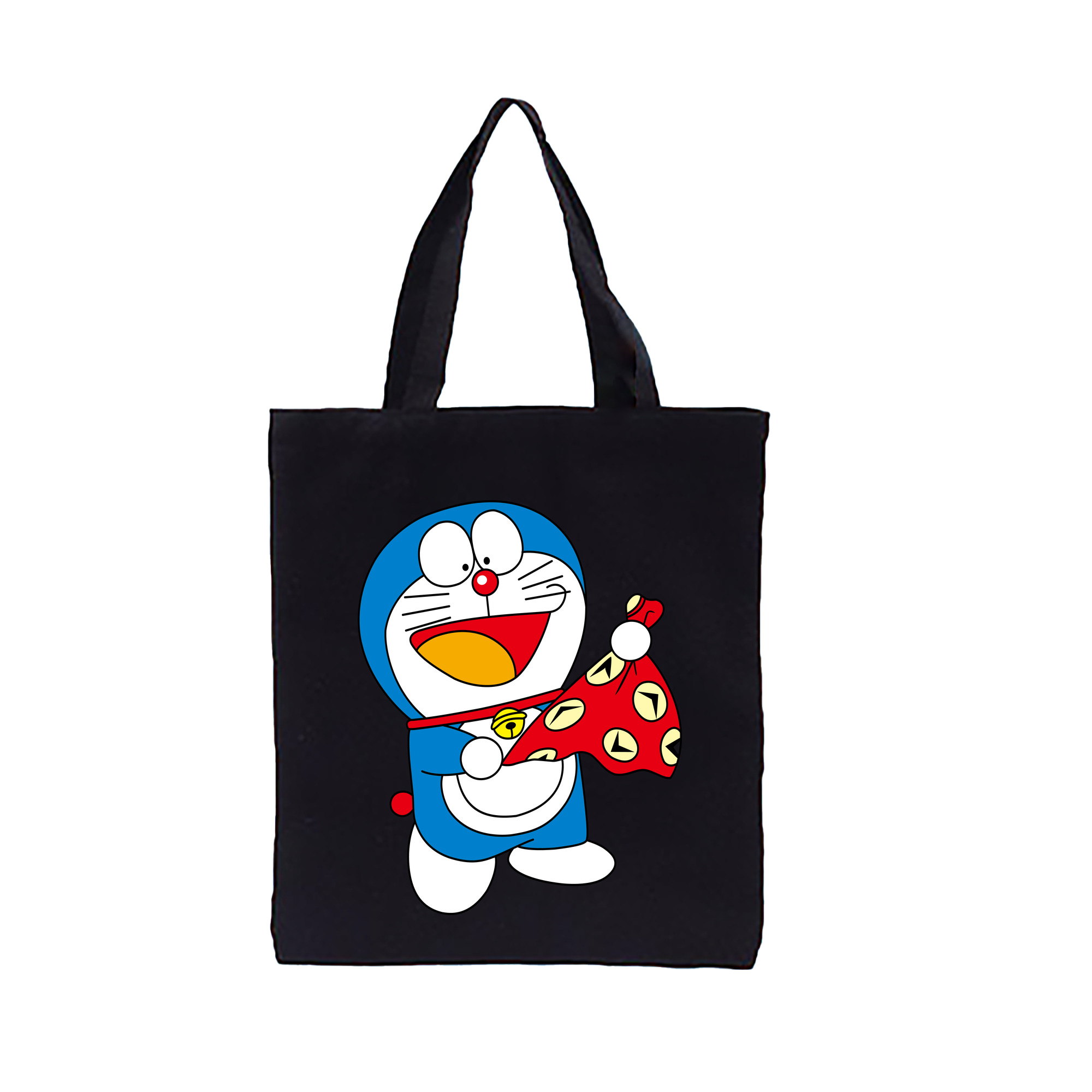 （画像用） ドラえもん Doraemon 縦型キャンバス生地手提げバッグ　トートバッグ