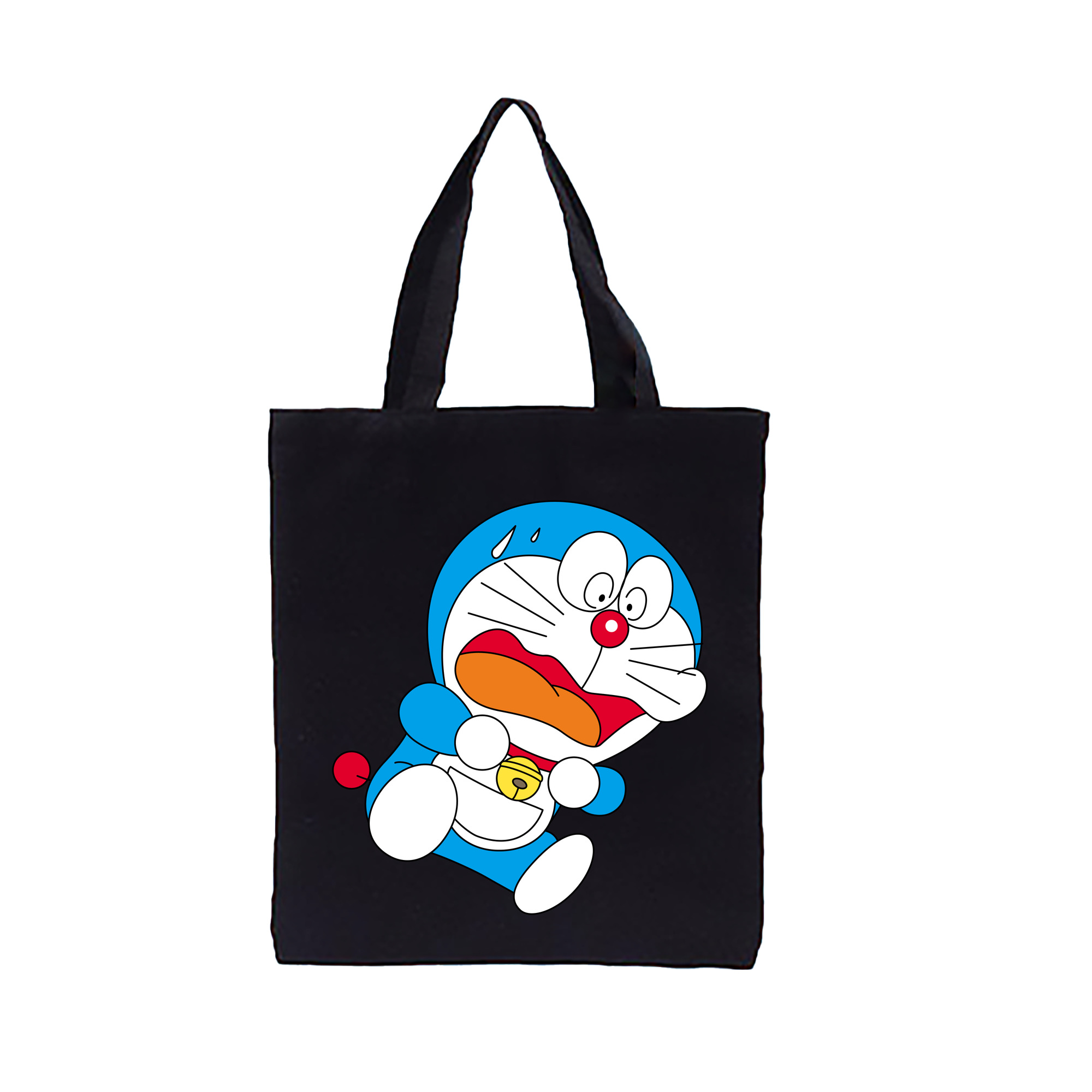 （画像用） ドラえもん Doraemon 縦型キャンバス生地手提げバッグ　トートバッグ