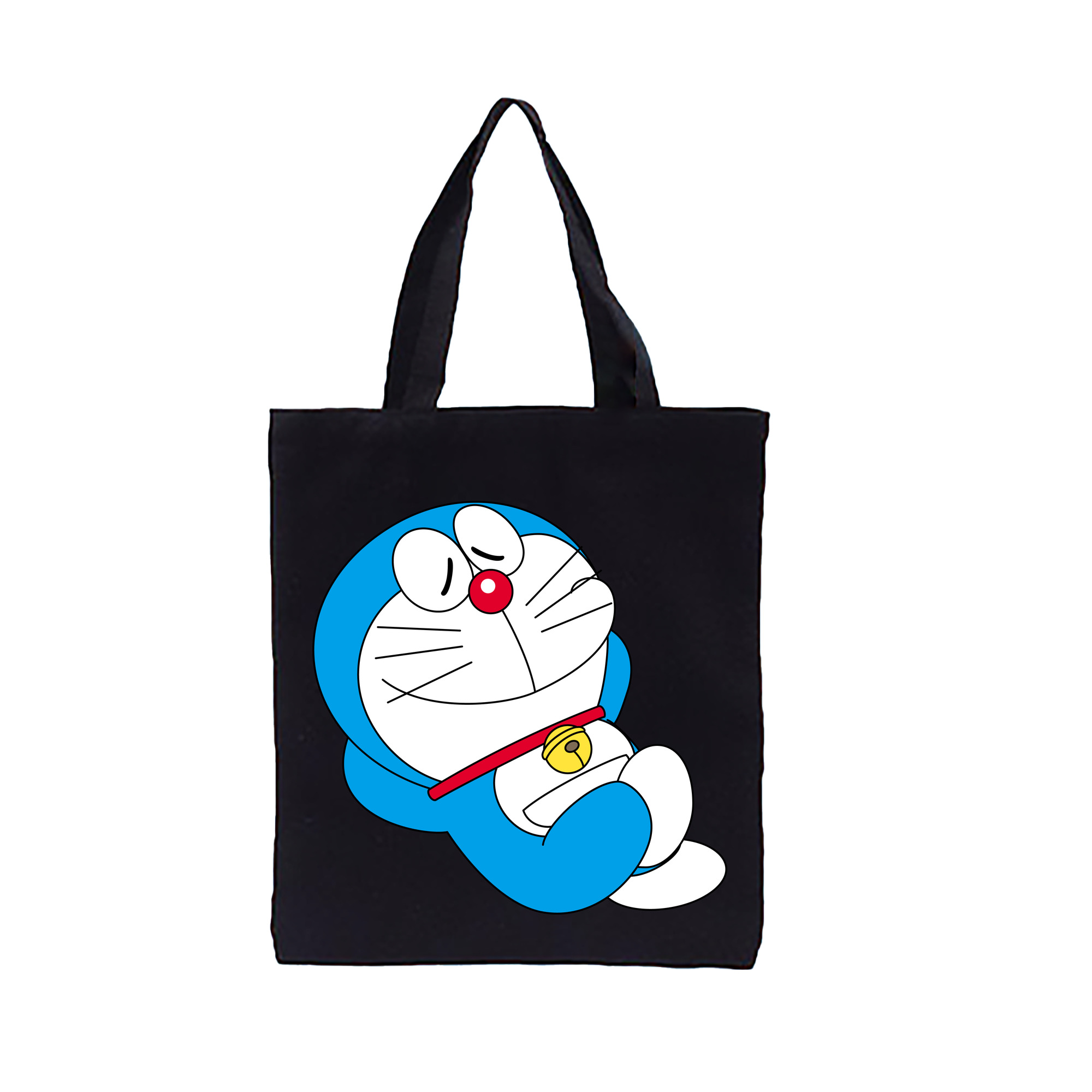 （画像用） ドラえもん Doraemon 縦型キャンバス生地手提げバッグ　トートバッグ