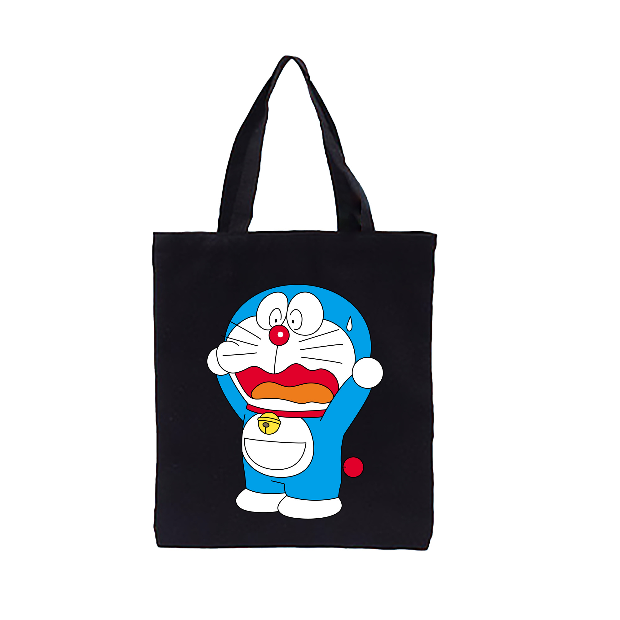 （画像用） ドラえもん Doraemon 縦型キャンバス生地手提げバッグ　トートバッグ