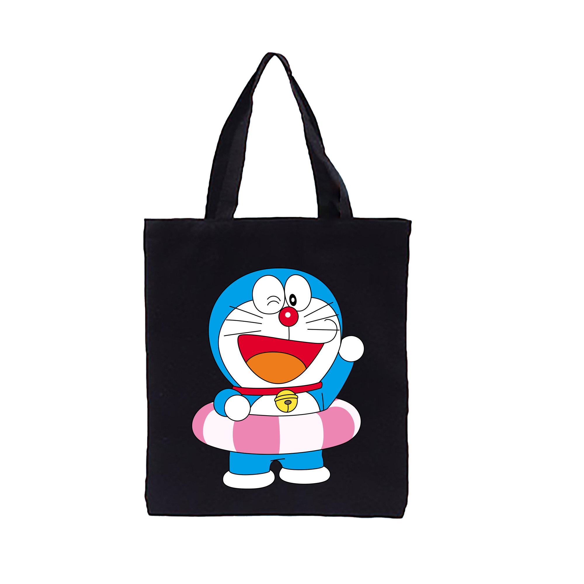 （画像用） ドラえもん Doraemon 縦型キャンバス生地手提げバッグ　トートバッグ