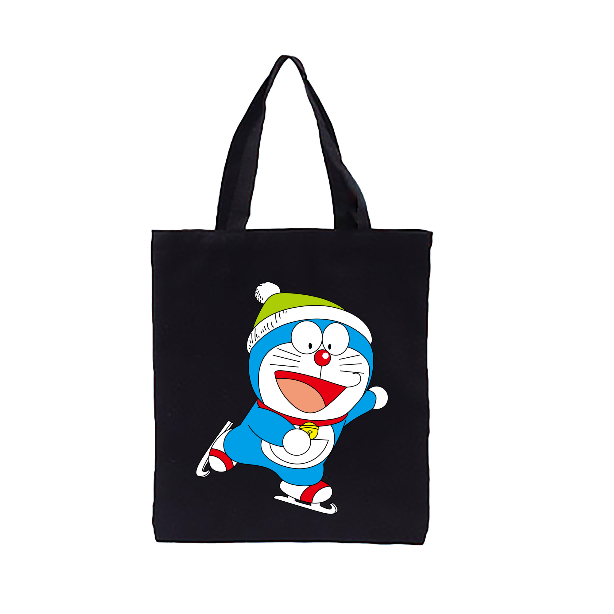 （画像用） ドラえもん Doraemon 縦型キャンバス生地手提げバッグ　トートバッグ