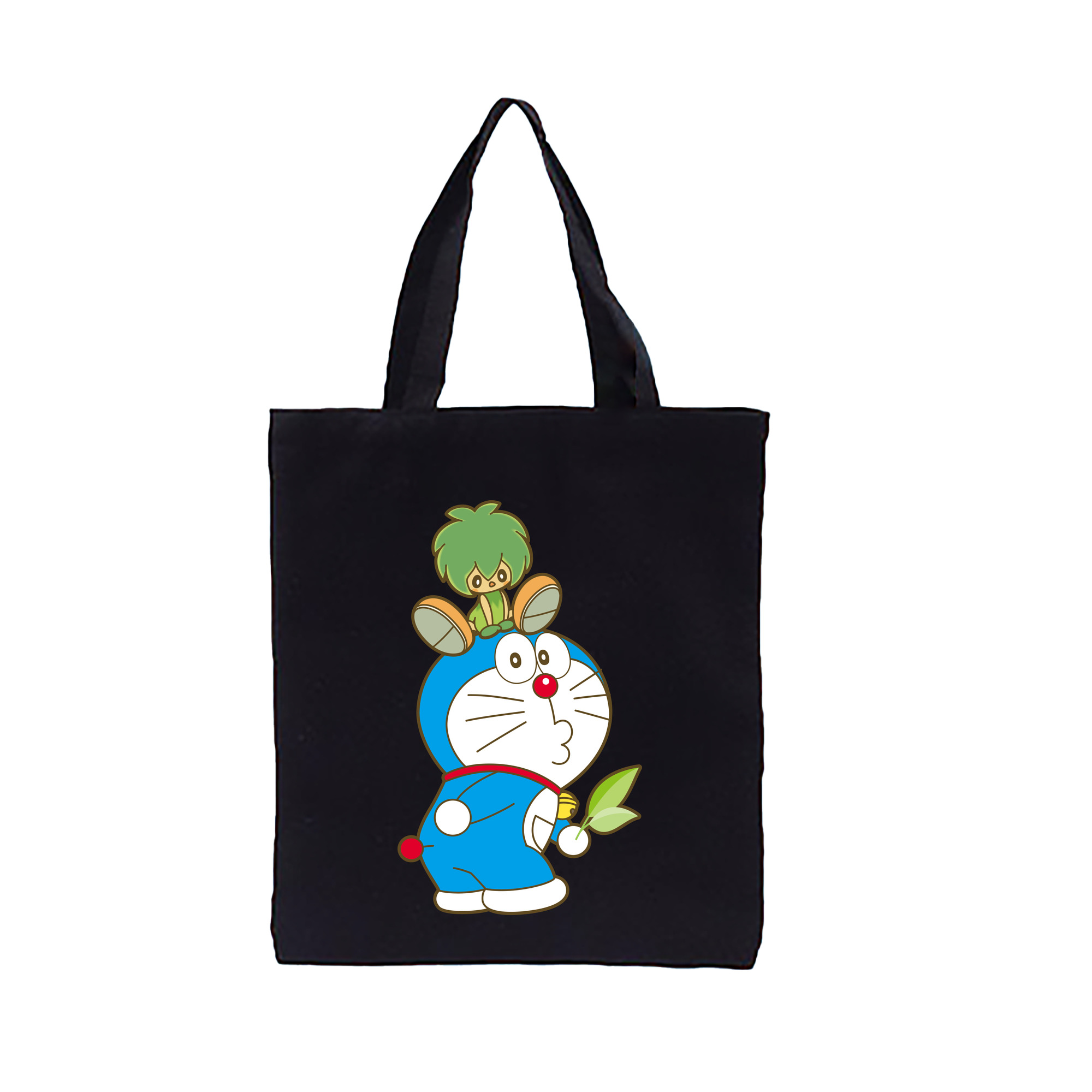 （画像用） ドラえもん Doraemon 縦型キャンバス生地手提げバッグ　トートバッグ