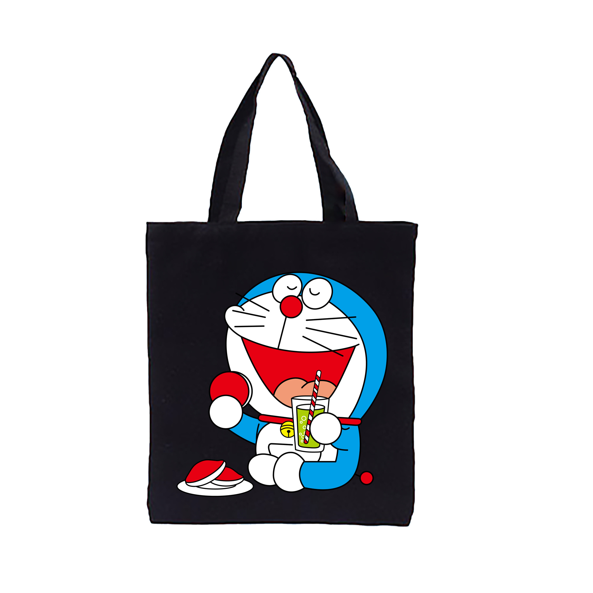 （画像用） ドラえもん Doraemon 縦型キャンバス生地手提げバッグ　トートバッグ