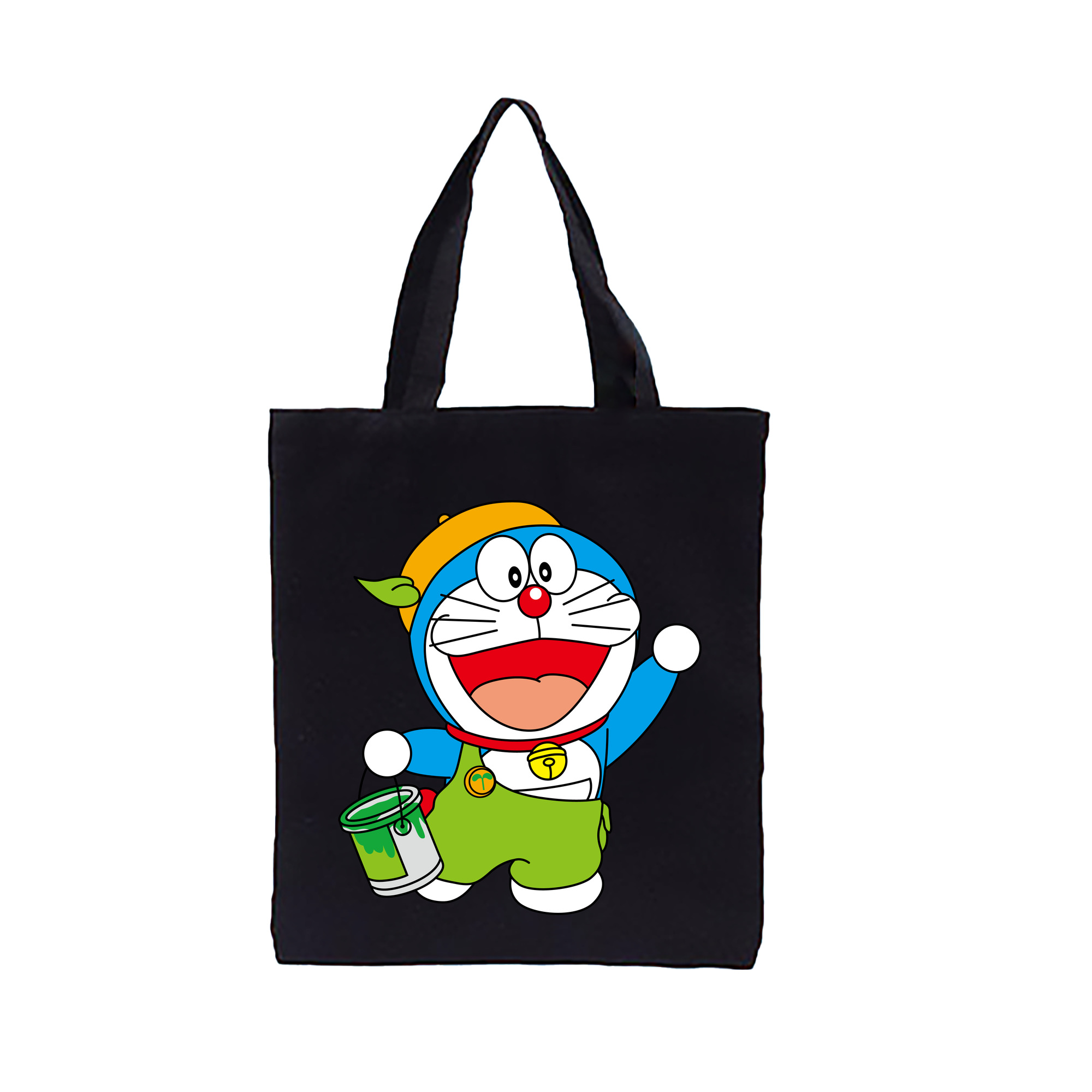 （画像用） ドラえもん Doraemon 縦型キャンバス生地手提げバッグ　トートバッグ
