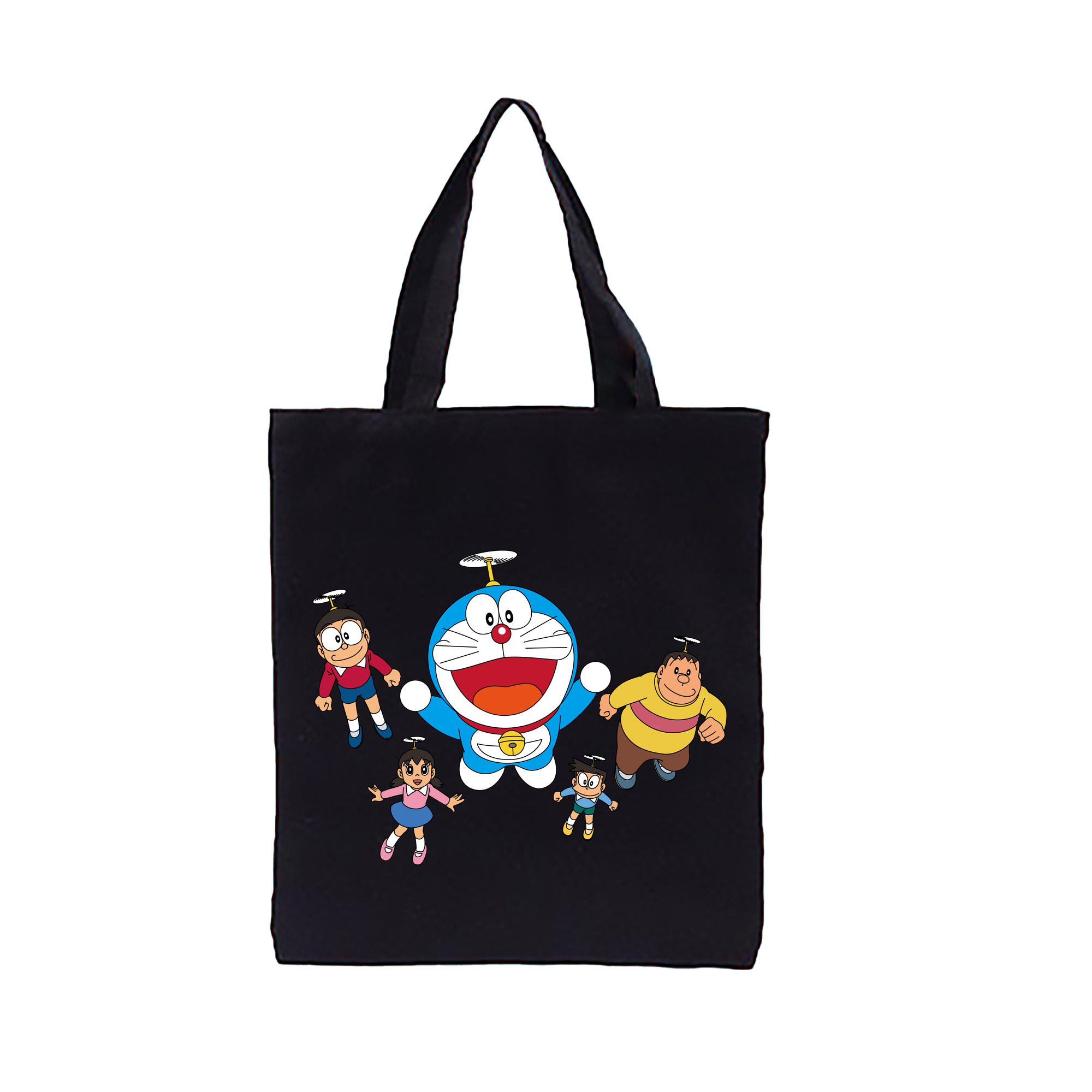 （画像用） ドラえもん 骨川 スネ夫 Doraemon Honekawa Suneo 縦型キャンバス生地手提げバッグ　トートバッグ