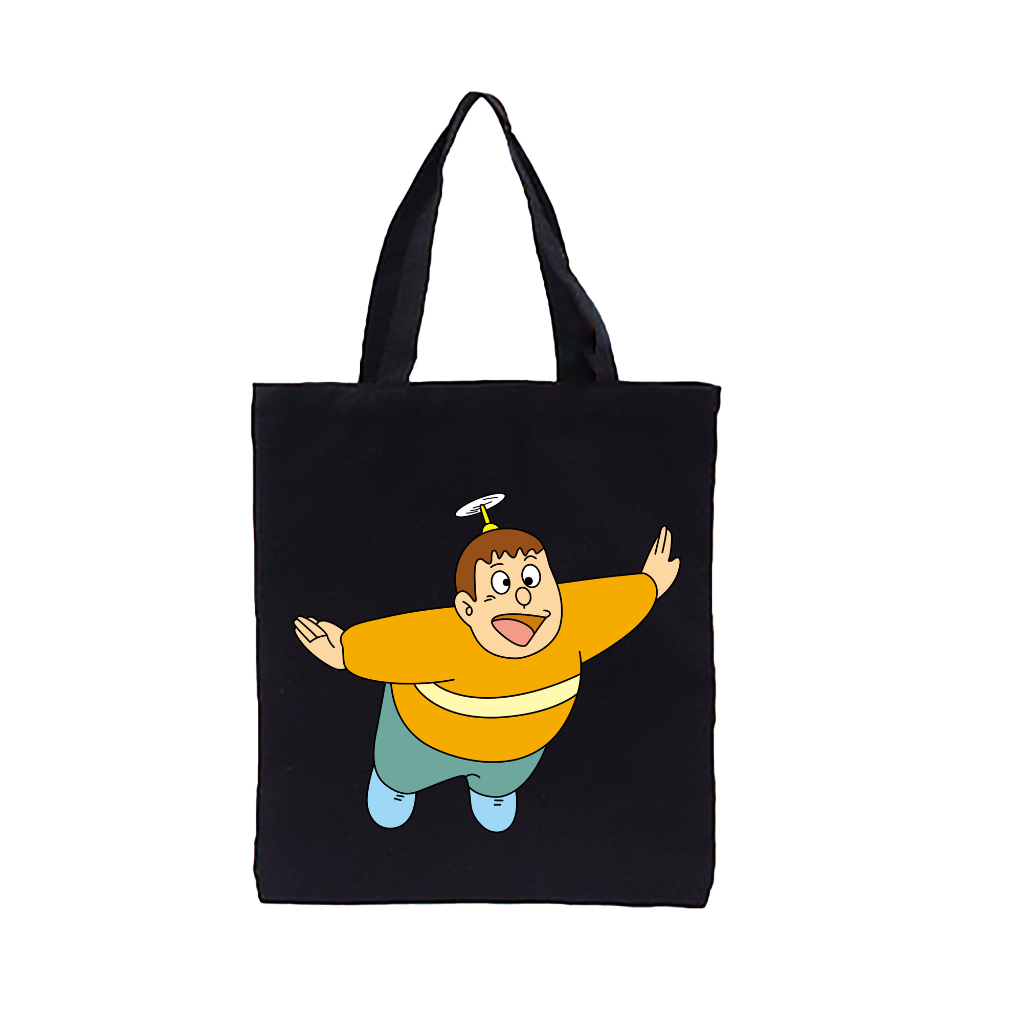 （画像用） ドラえもん 剛田武 Doraemon Gouta Takeshi 縦型キャンバス生地手提げバッグ　トートバッグ