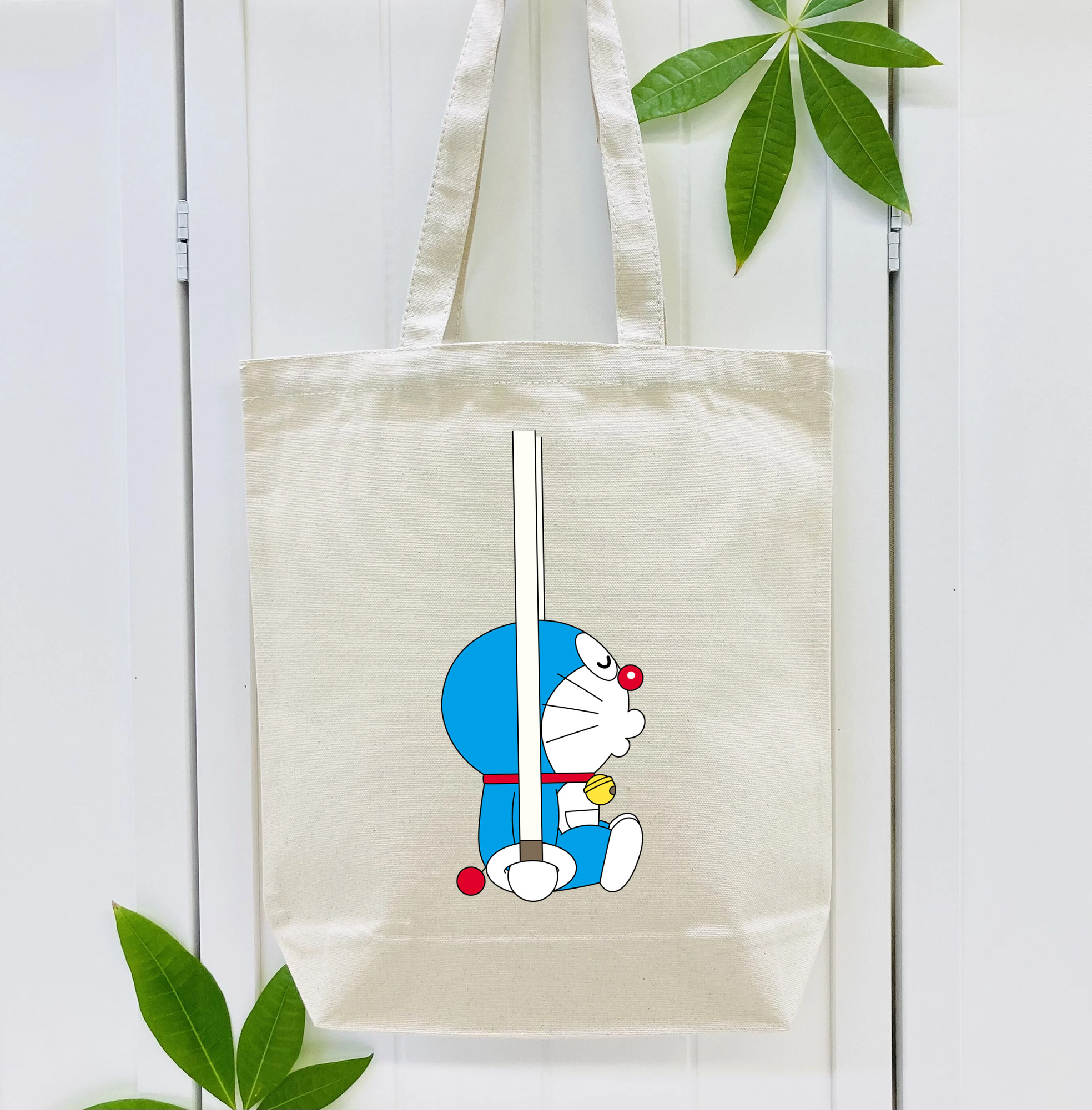 ドラえもん Doraemon 縦型キャンバス生地手提げバッグ　トートバッグ