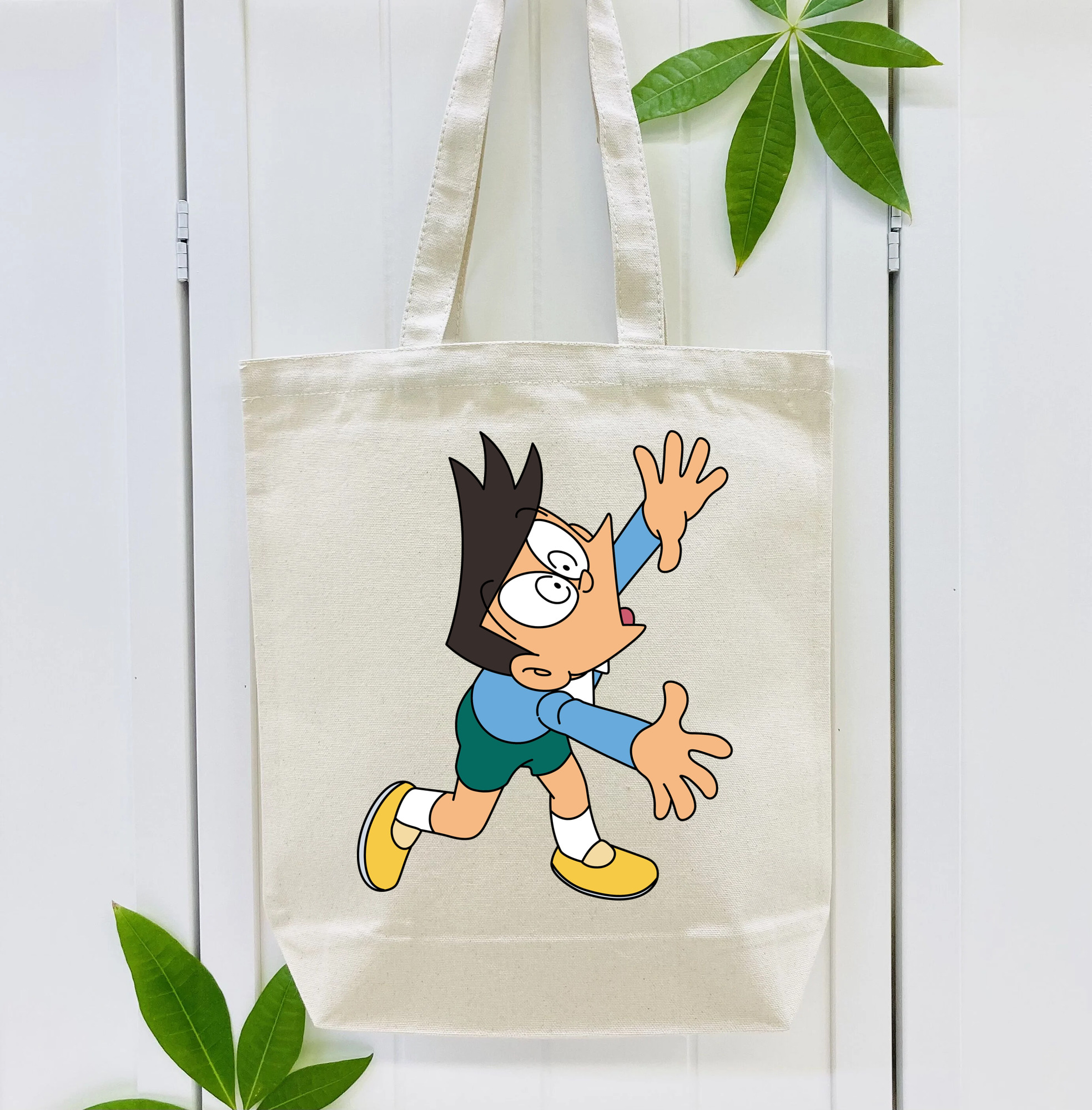 ドラえもん 骨川 スネ夫 Doraemon Honekawa Suneo 縦型キャンバス生地手提げバッグ　トートバッグ
