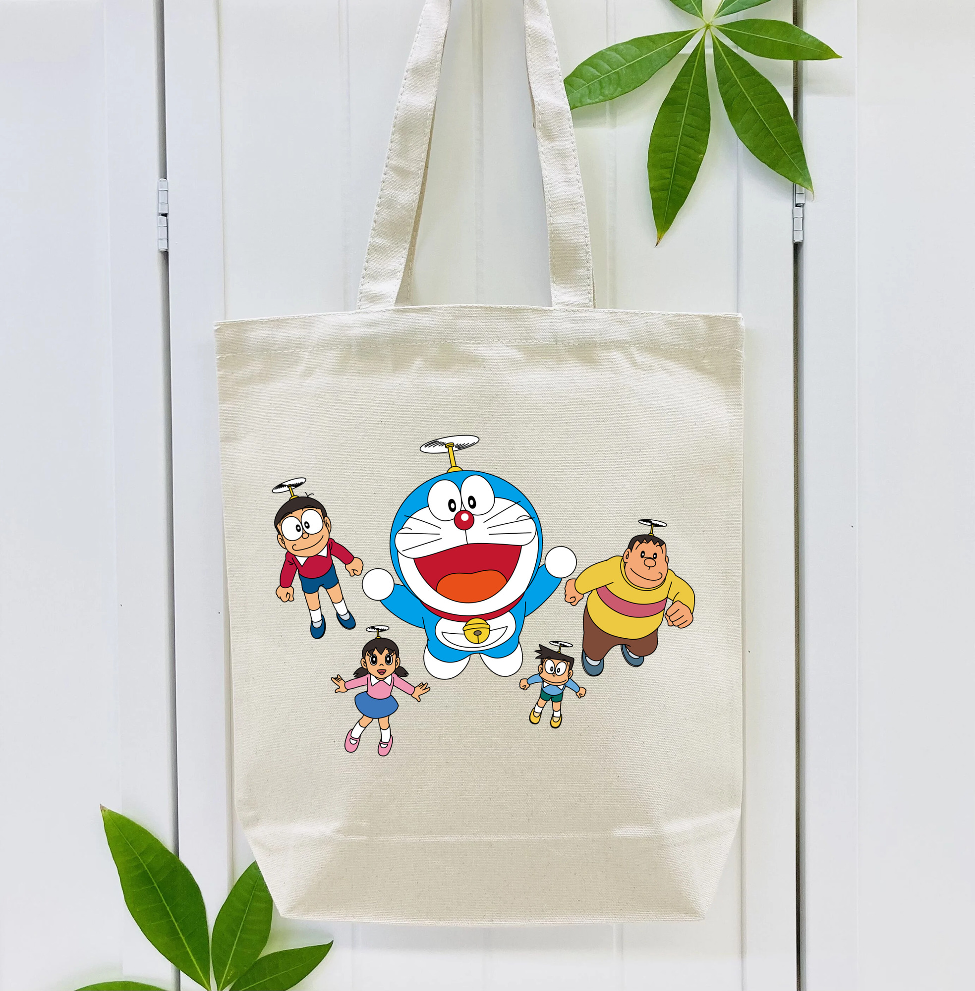 ドラえもん 骨川 スネ夫 Doraemon Honekawa Suneo 縦型キャンバス生地手提げバッグ　トートバッグ