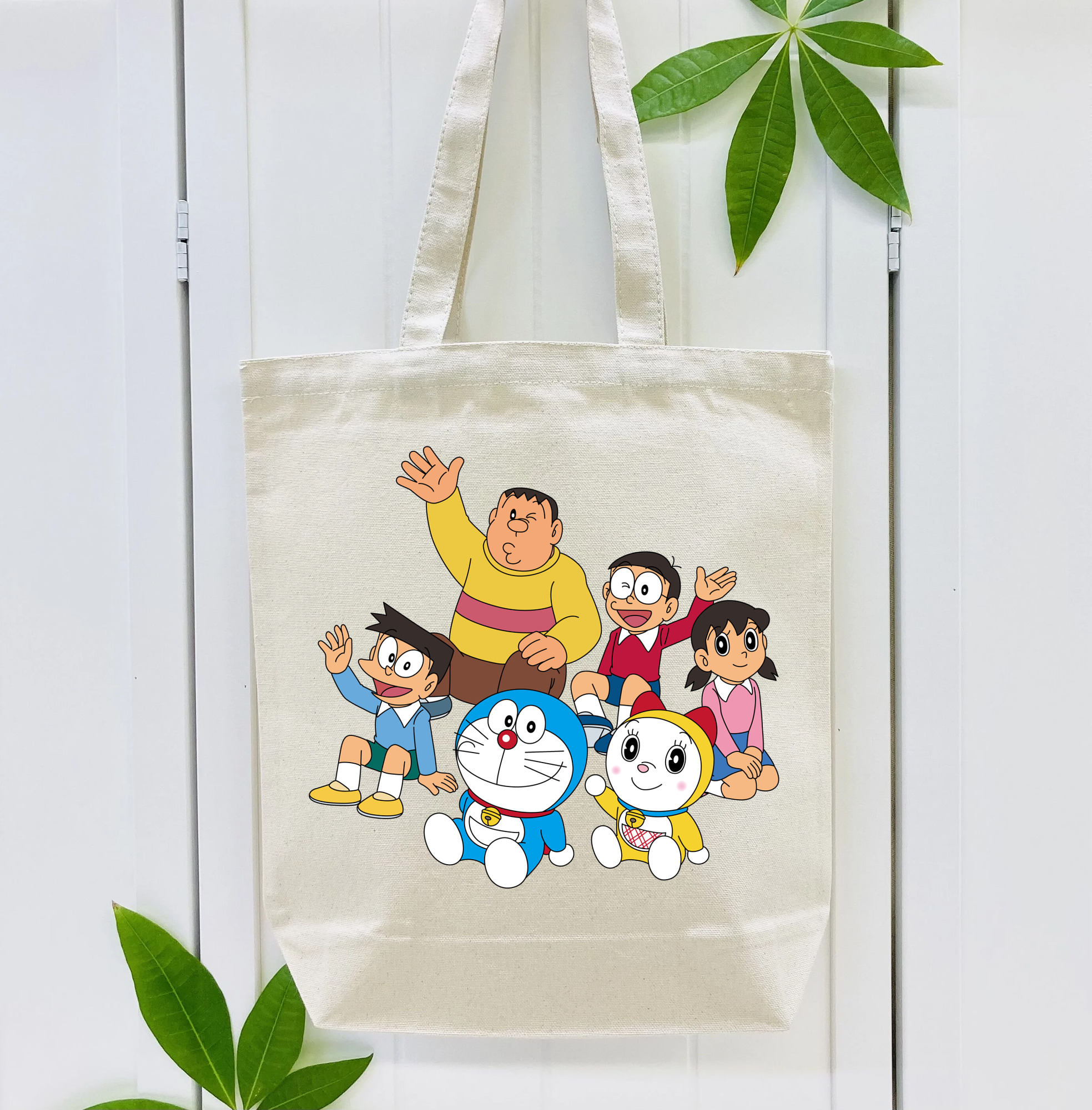 ドラえもん 骨川 スネ夫 Doraemon Honekawa Suneo 縦型キャンバス生地手提げバッグ　トートバッグ