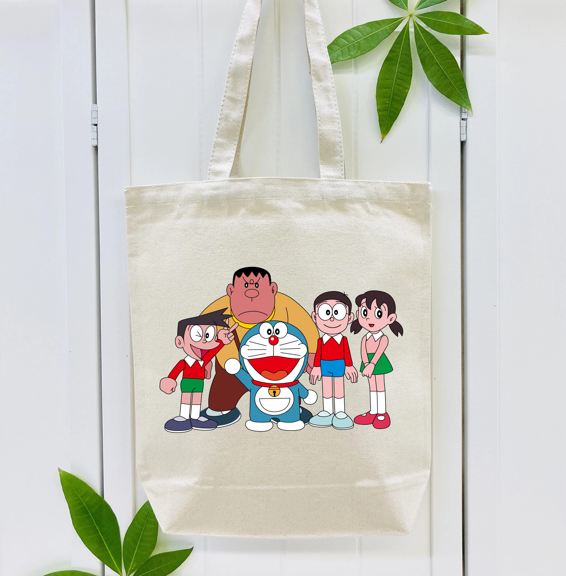 ドラえもん 骨川 スネ夫 Doraemon Honekawa Suneo 縦型キャンバス生地手提げバッグ　トートバッグ