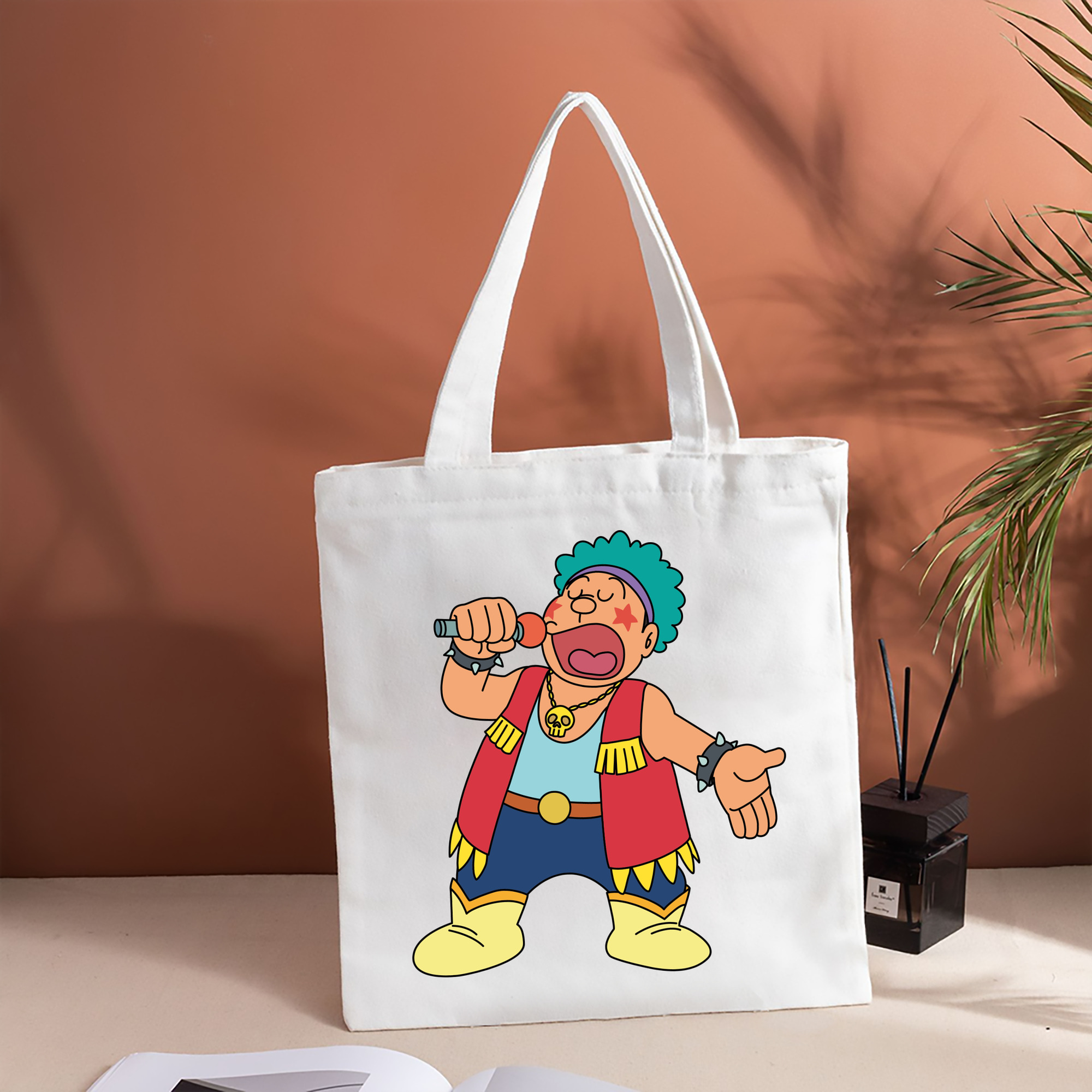 ドラえもん 剛田武 Doraemon Gouta Takeshi 縦型キャンバス生地手提げバッグ　トートバッグ
