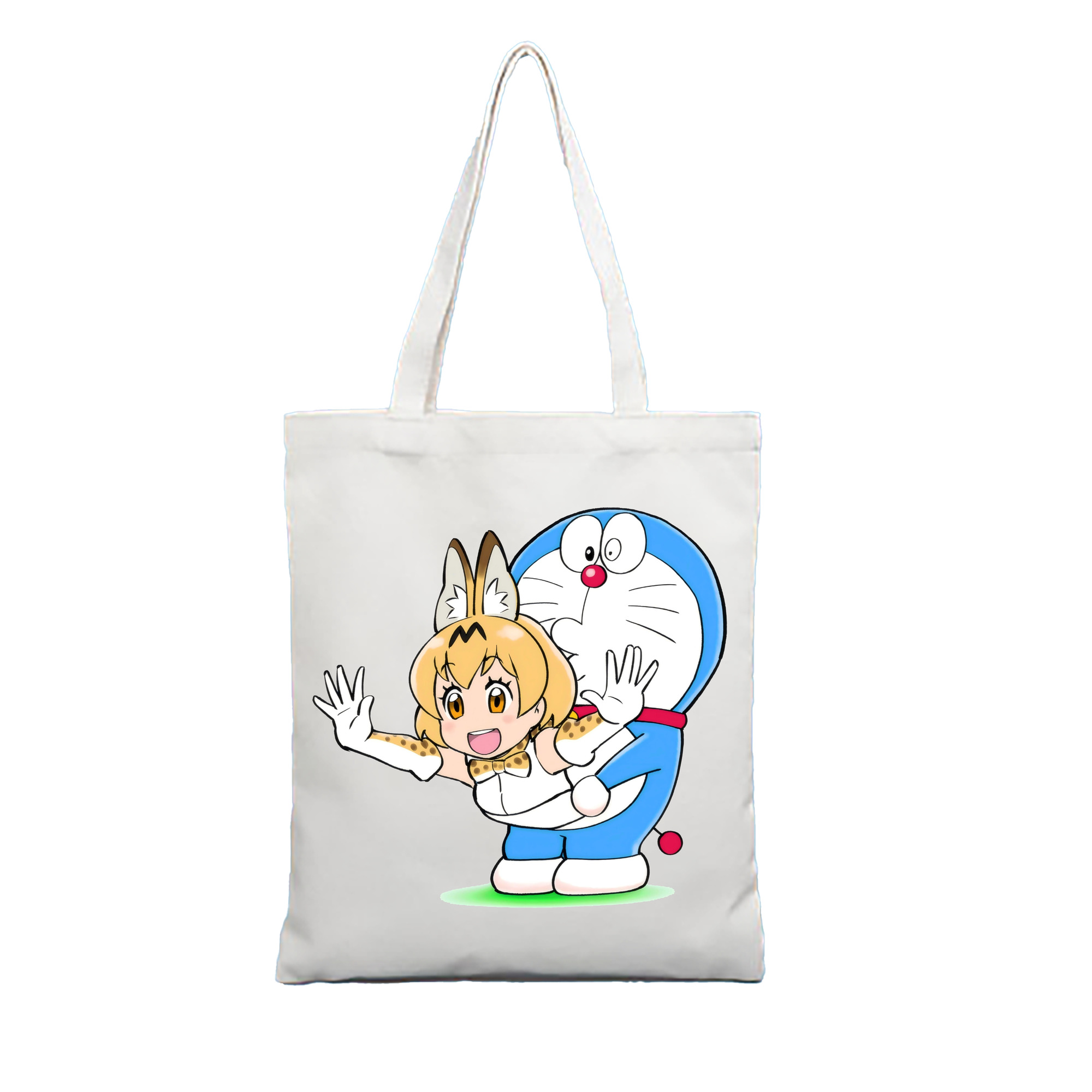 （画像用） ドラえもん Doraemon 縦型キャンバス生地手提げバッグ　トートバッグ