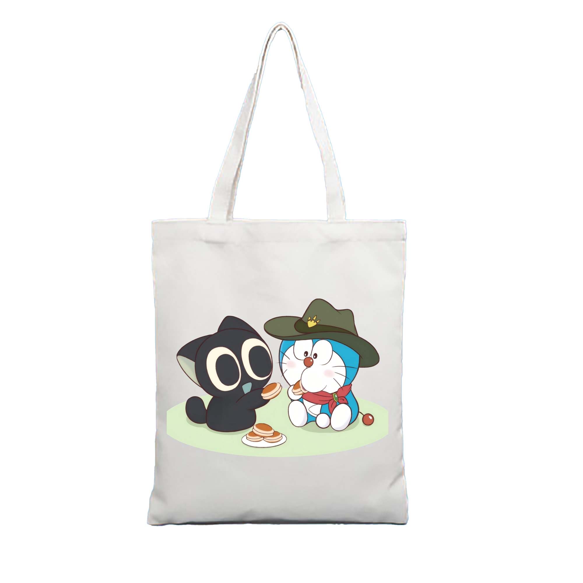 （画像用） ドラえもん Doraemon 縦型キャンバス生地手提げバッグ　トートバッグ