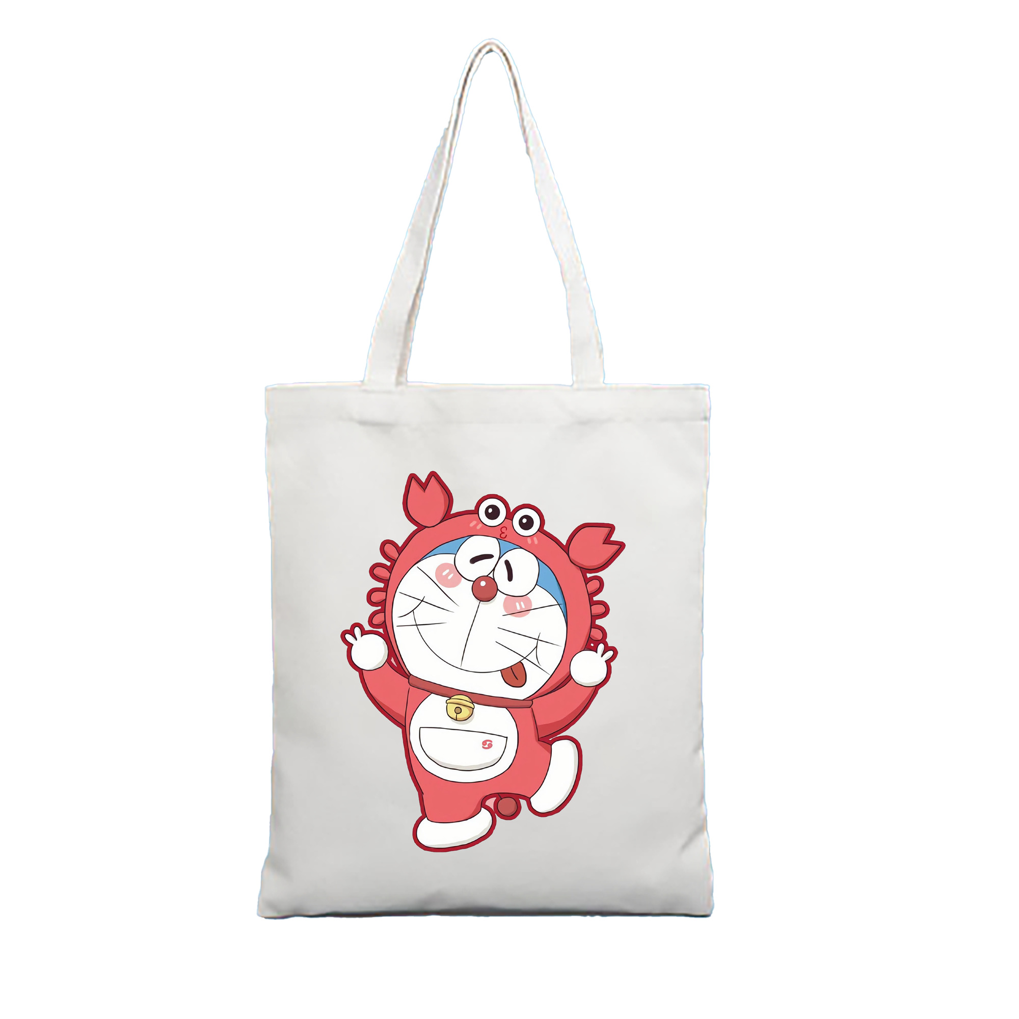 （画像用） ドラえもん Doraemon 縦型キャンバス生地手提げバッグ　トートバッグ