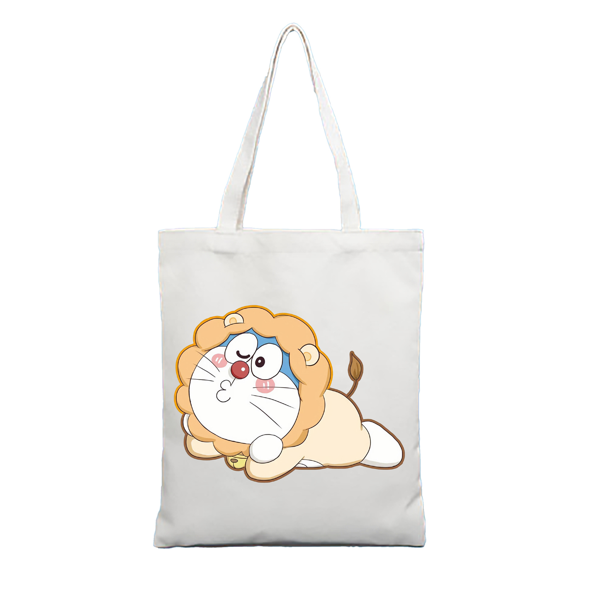 （画像用） ドラえもん Doraemon 縦型キャンバス生地手提げバッグ　トートバッグ
