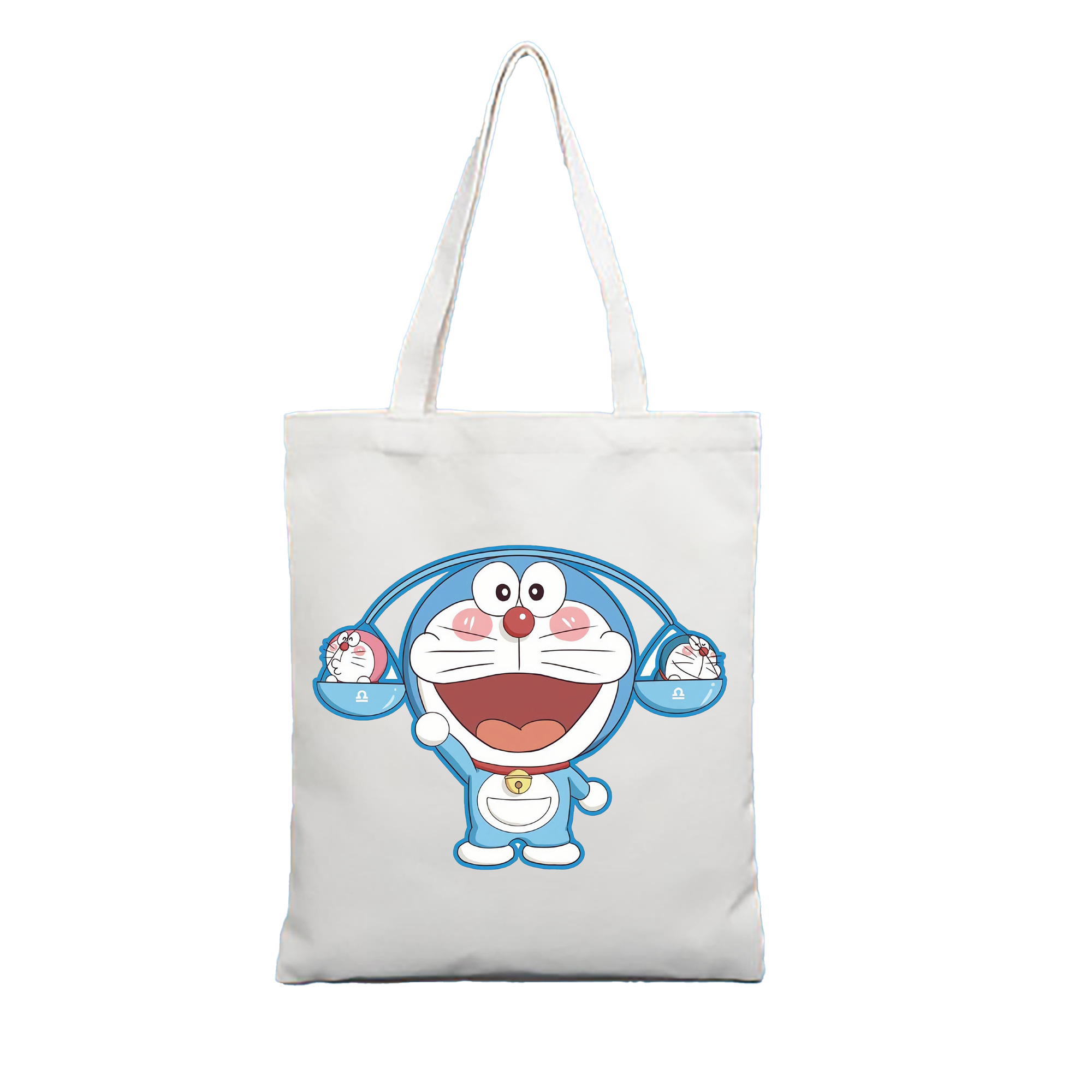 （画像用） ドラえもん Doraemon 縦型キャンバス生地手提げバッグ　トートバッグ