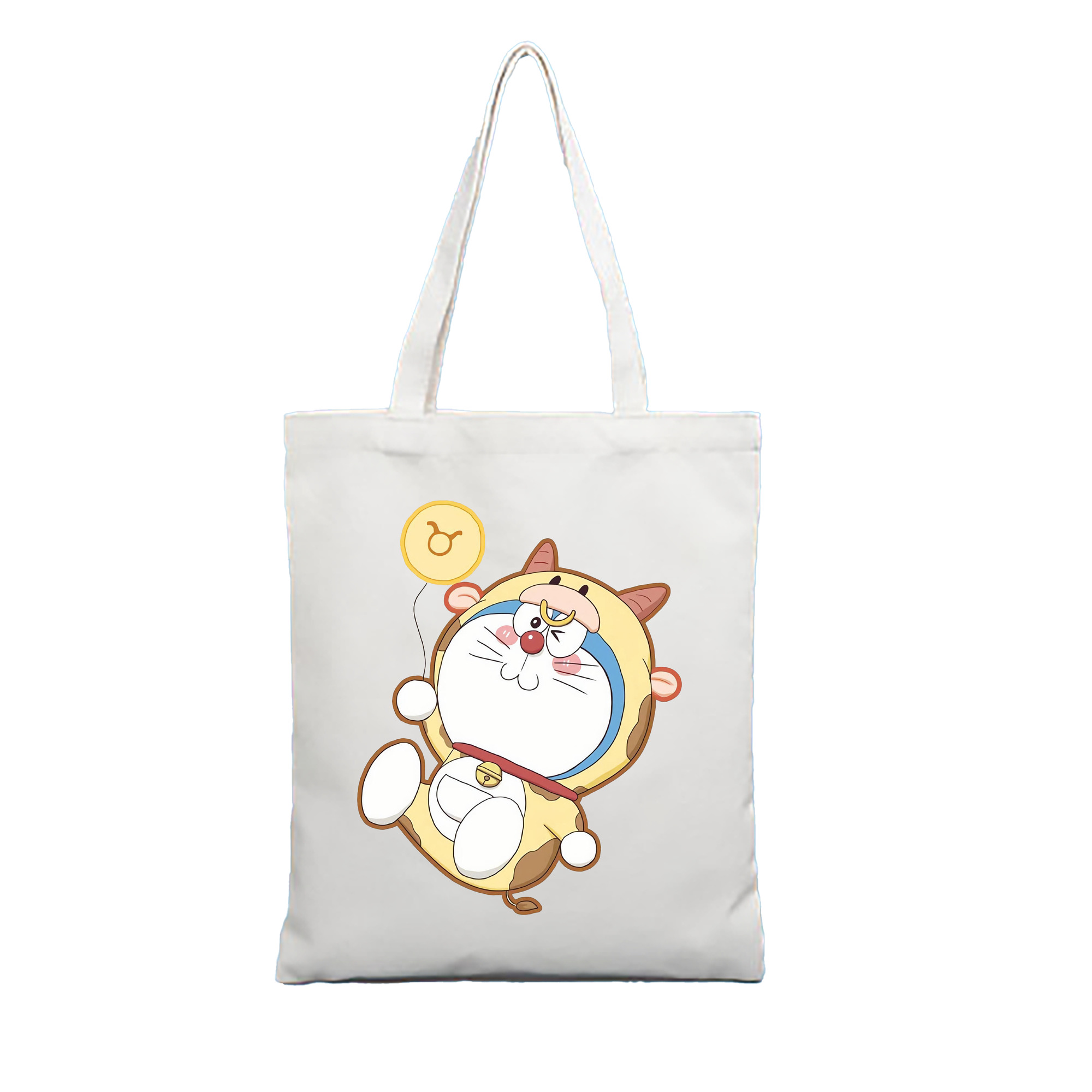 （画像用） ドラえもん Doraemon 縦型キャンバス生地手提げバッグ　トートバッグ