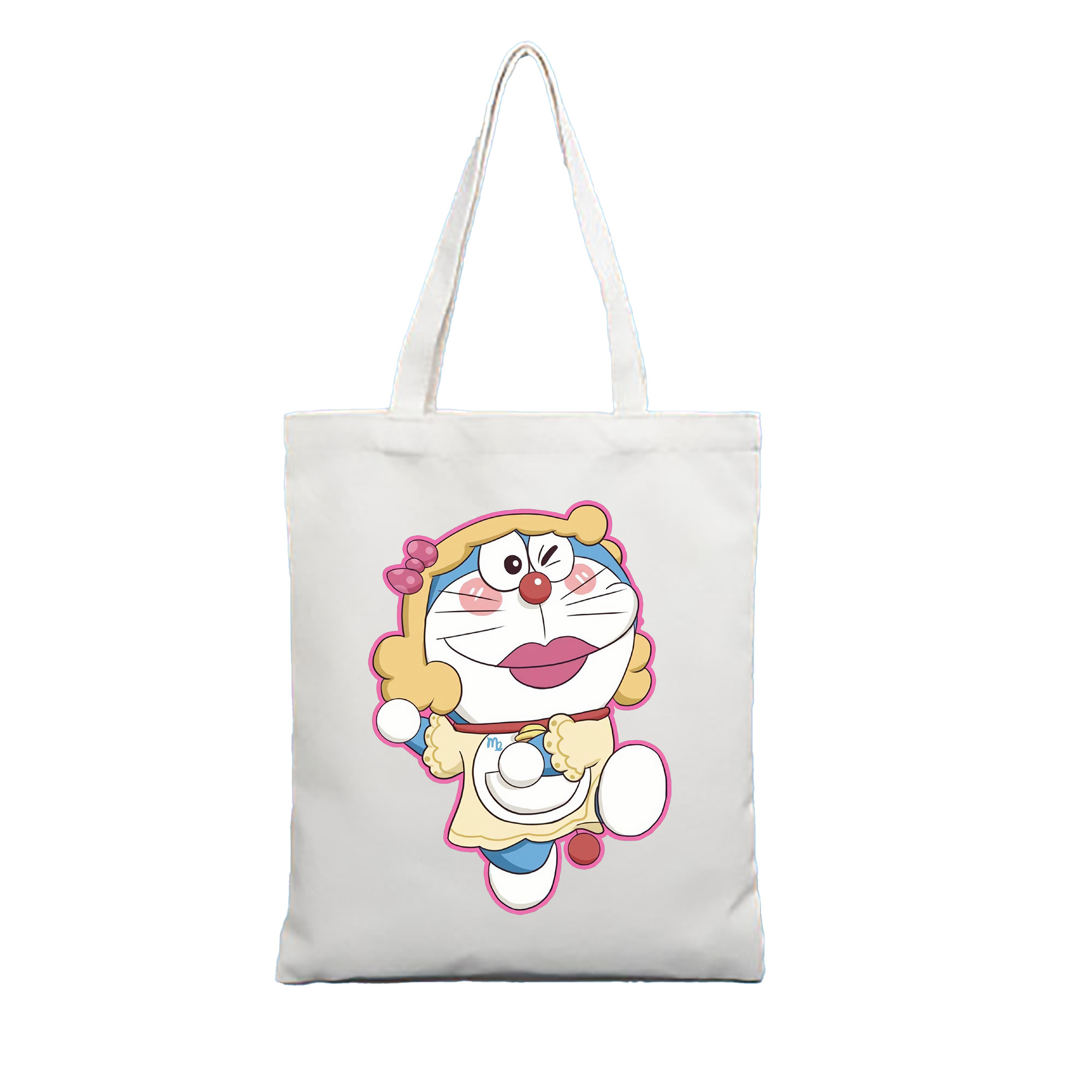 （画像用） ドラえもん Doraemon 縦型キャンバス生地手提げバッグ　トートバッグ