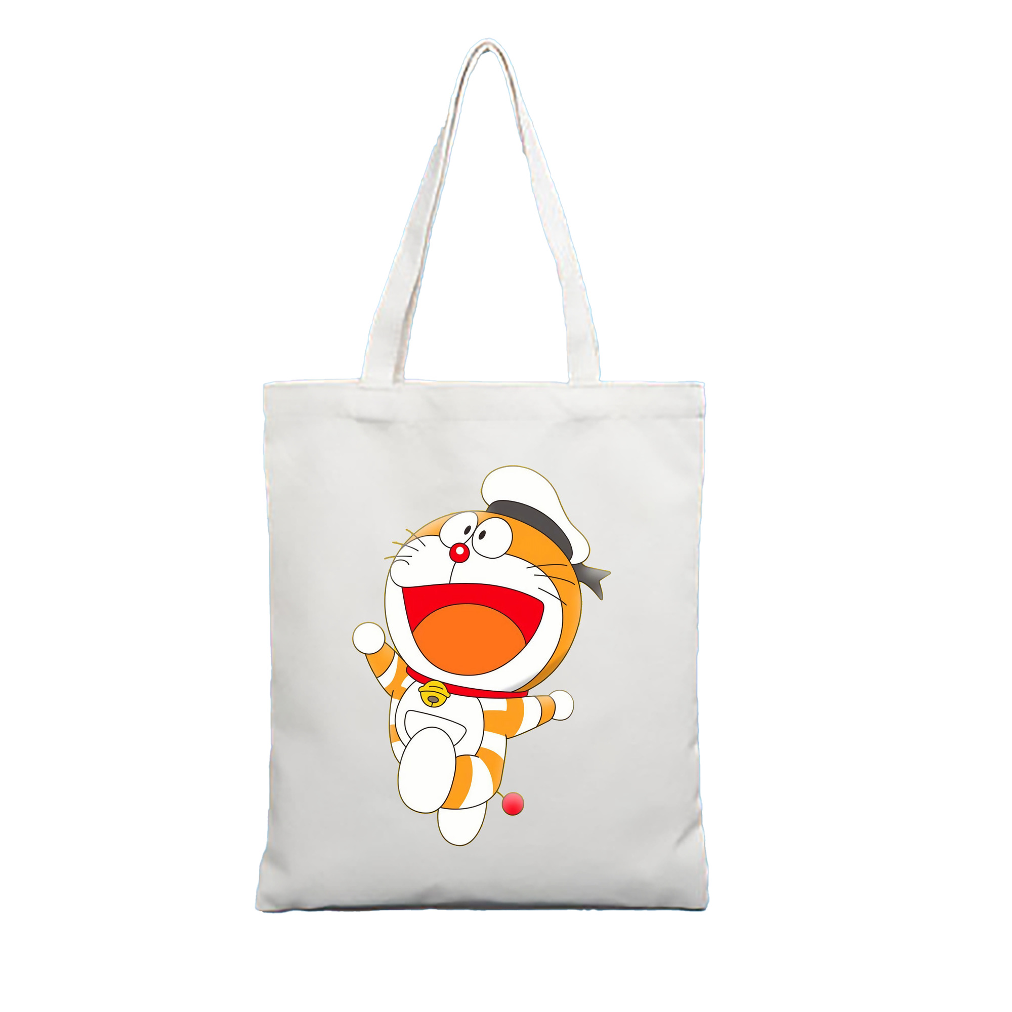（画像用） ドラえもん Doraemon 縦型キャンバス生地手提げバッグ　トートバッグ