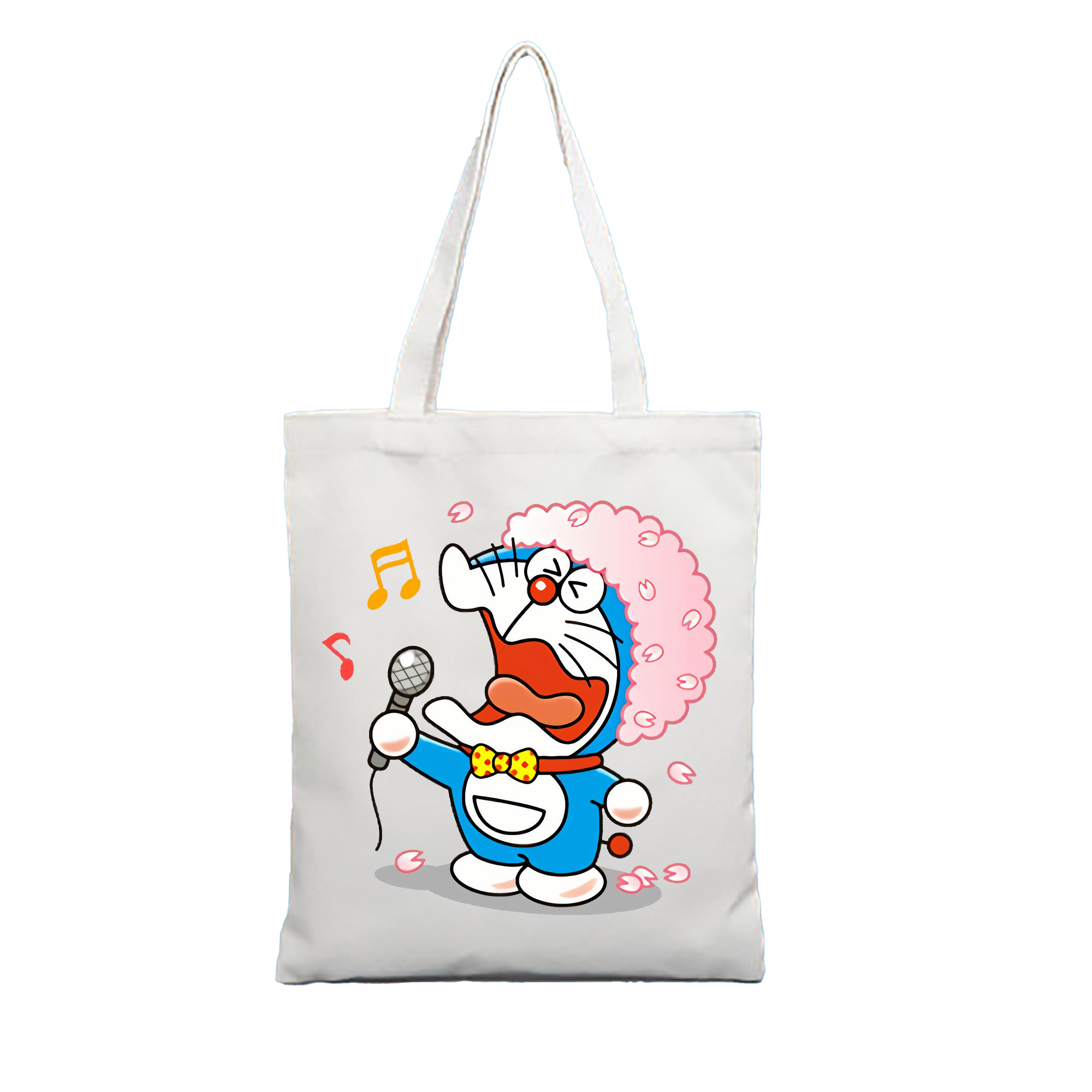 （画像用） ドラえもん Doraemon 縦型キャンバス生地手提げバッグ　トートバッグ