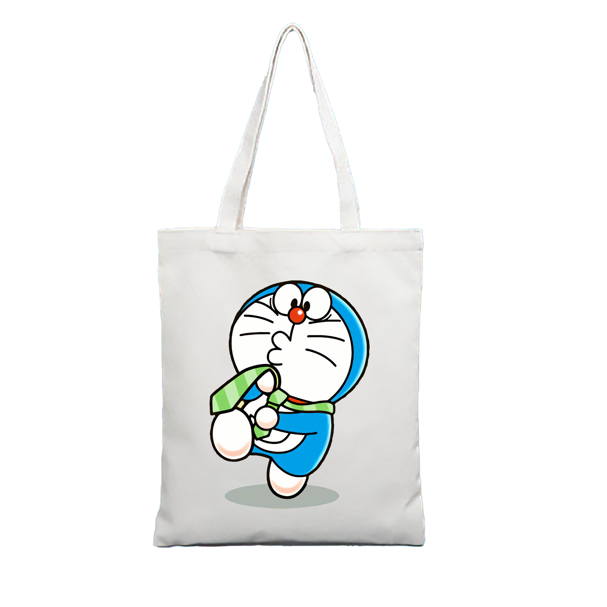 （画像用） ドラえもん Doraemon 縦型キャンバス生地手提げバッグ　トートバッグ