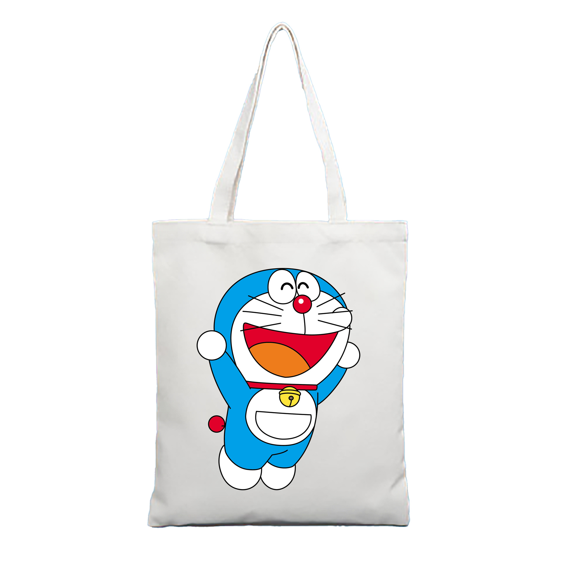 （画像用） ドラえもん Doraemon 縦型キャンバス生地手提げバッグ　トートバッグ