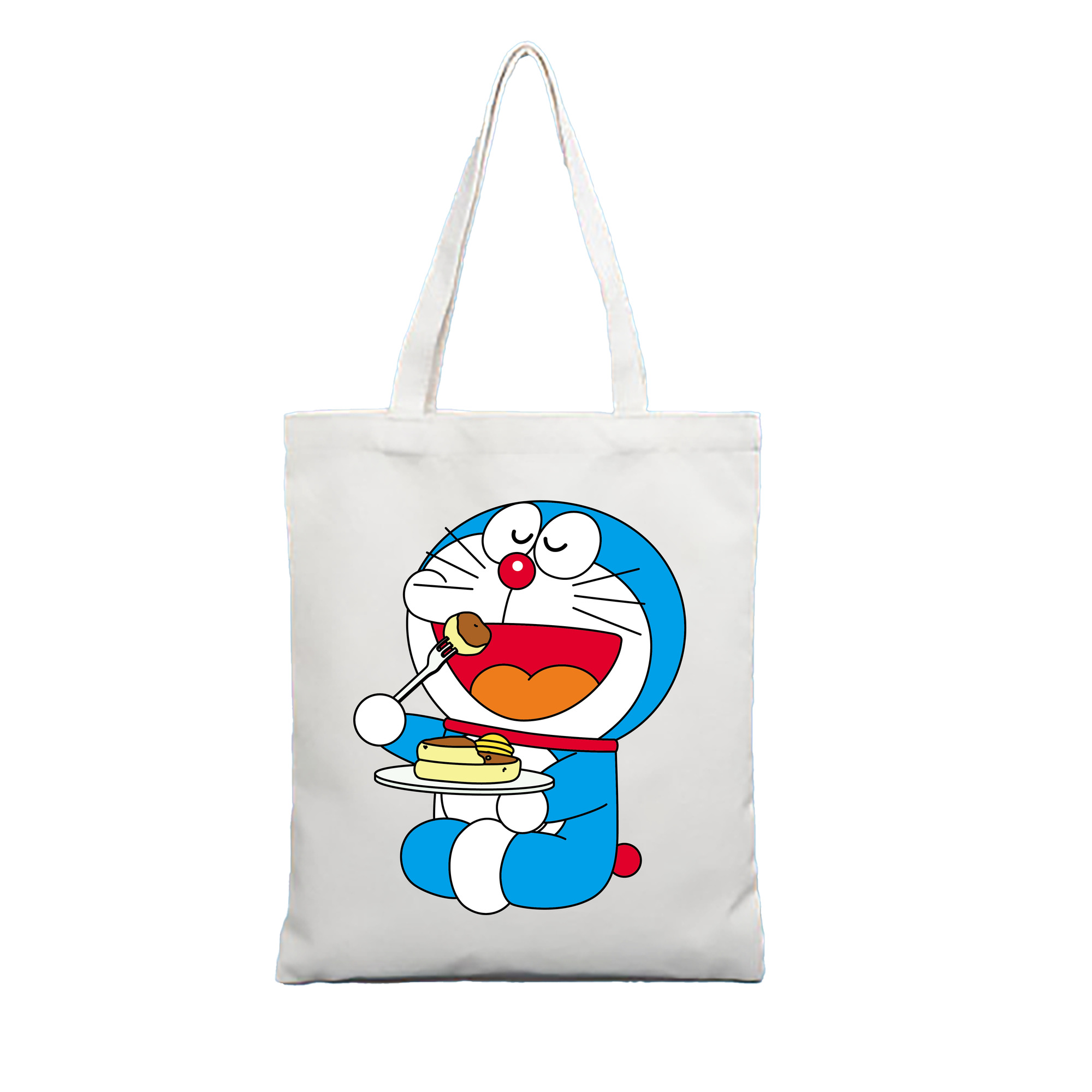 （画像用） ドラえもん Doraemon 縦型キャンバス生地手提げバッグ　トートバッグ