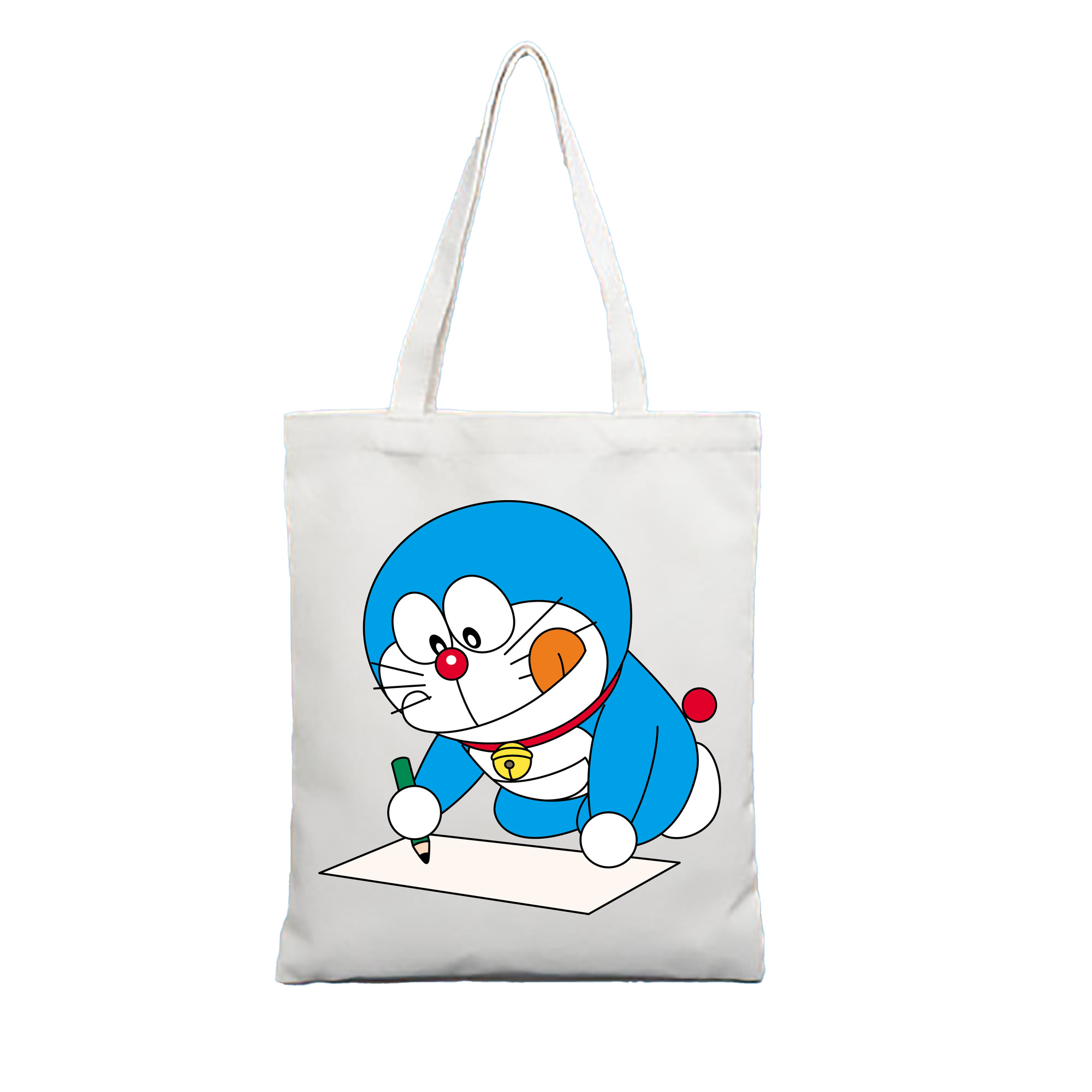 （画像用） ドラえもん Doraemon 縦型キャンバス生地手提げバッグ　トートバッグ