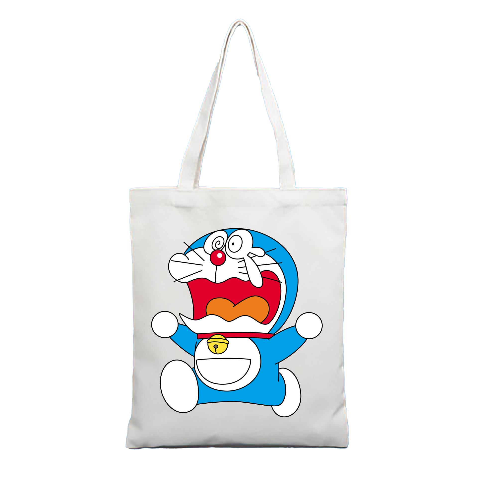 （画像用） ドラえもん Doraemon 縦型キャンバス生地手提げバッグ　トートバッグ