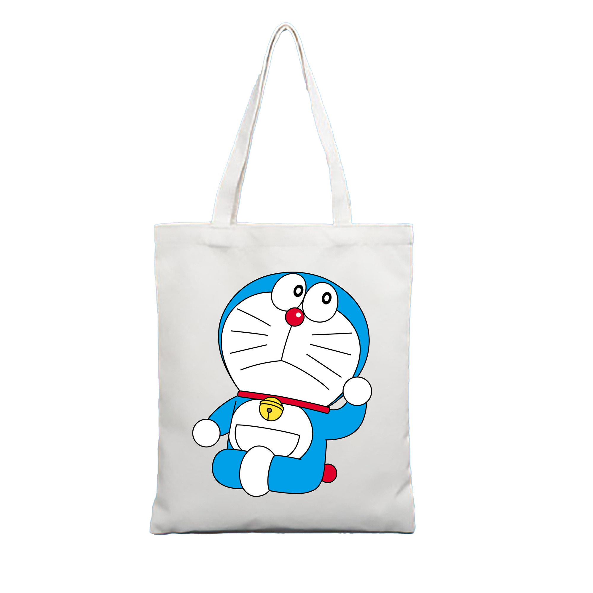 （画像用） ドラえもん Doraemon 縦型キャンバス生地手提げバッグ　トートバッグ