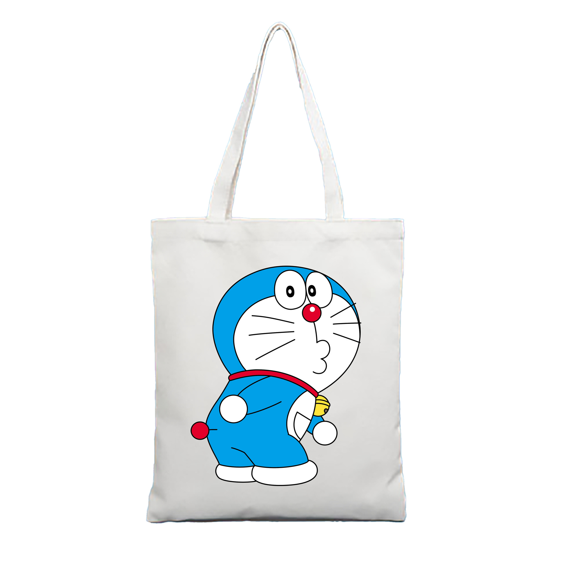 （画像用） ドラえもん Doraemon 縦型キャンバス生地手提げバッグ　トートバッグ