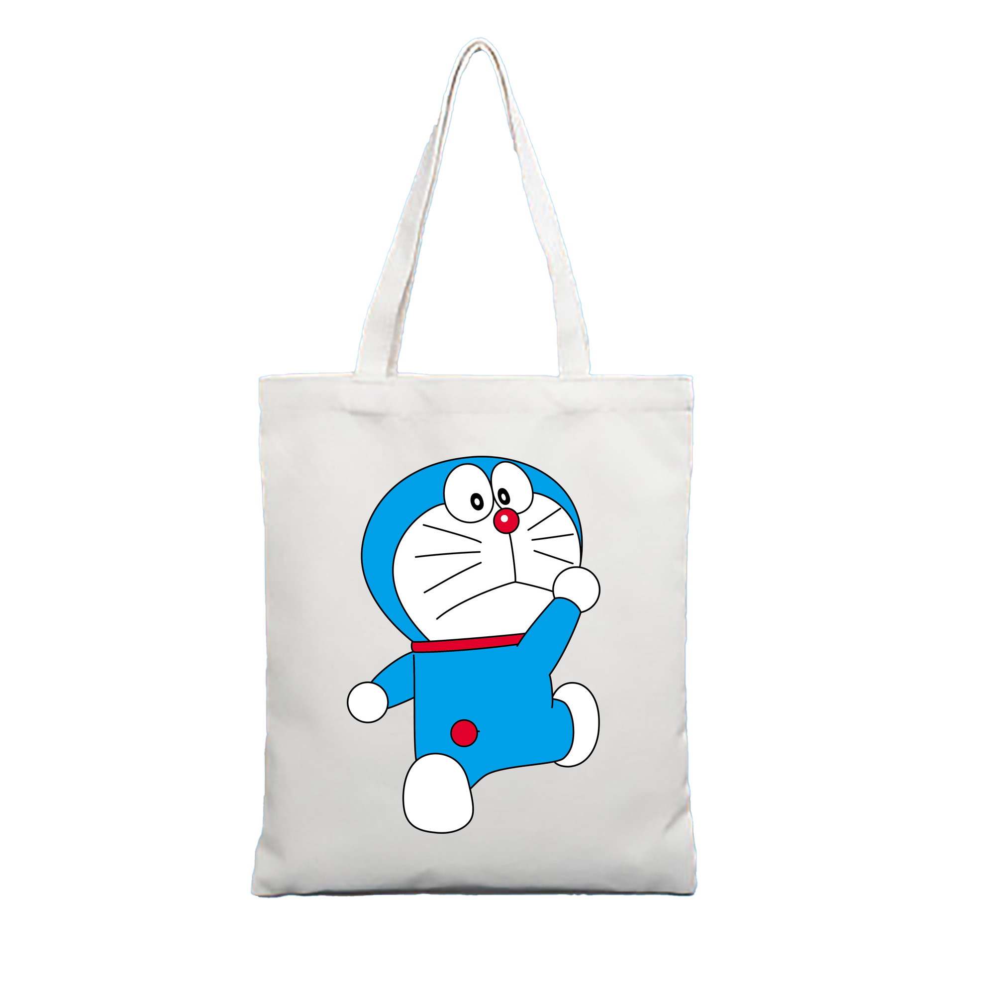 （画像用） ドラえもん Doraemon 縦型キャンバス生地手提げバッグ　トートバッグ