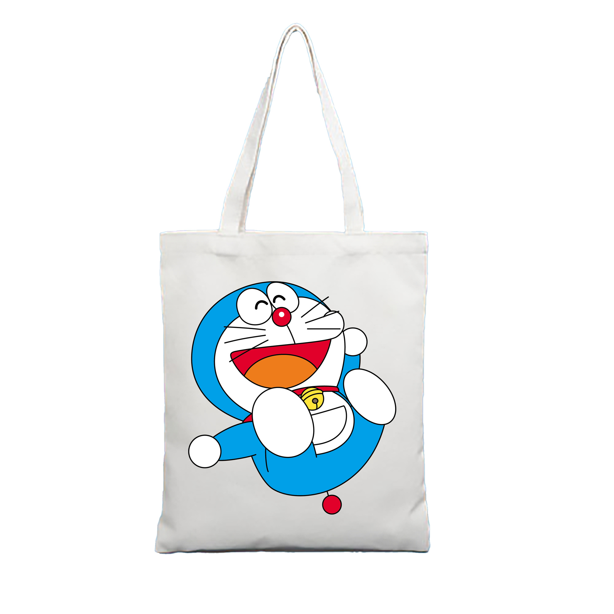 （画像用） ドラえもん Doraemon 縦型キャンバス生地手提げバッグ　トートバッグ