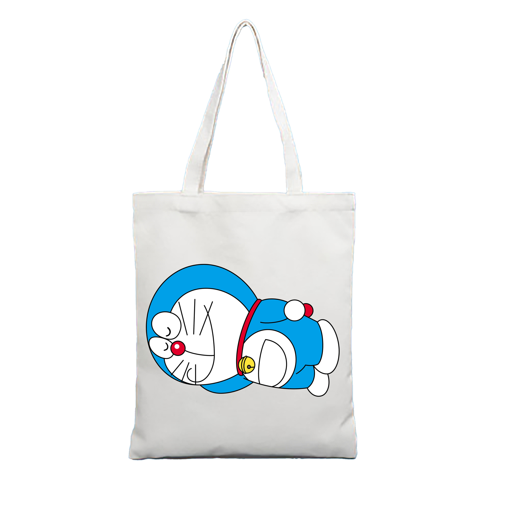 （画像用） ドラえもん Doraemon 縦型キャンバス生地手提げバッグ　トートバッグ
