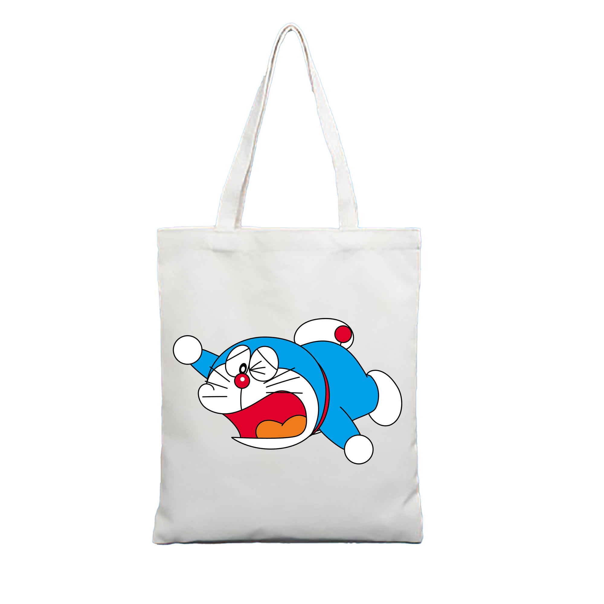 （画像用） ドラえもん Doraemon 縦型キャンバス生地手提げバッグ　トートバッグ