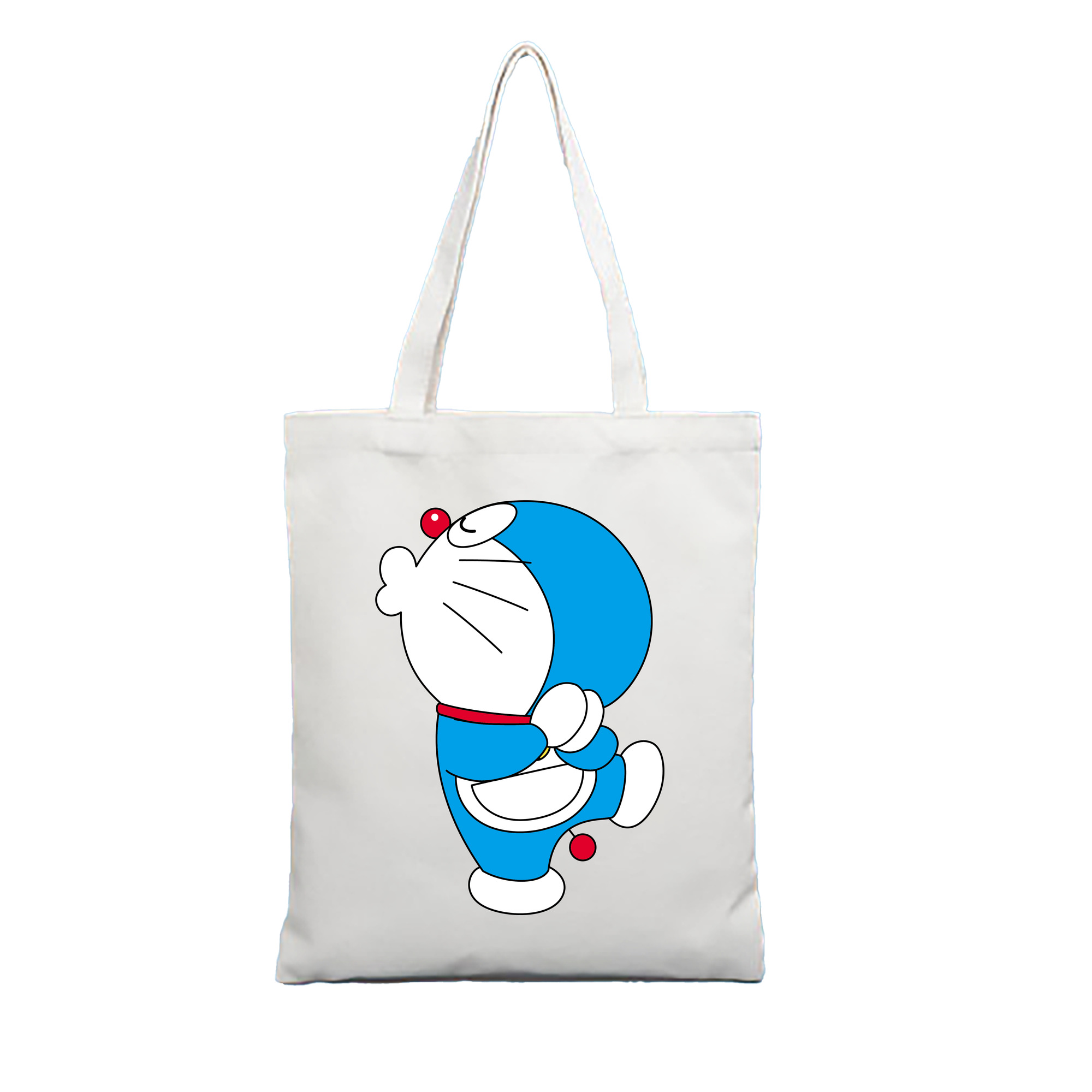 （画像用） ドラえもん Doraemon 縦型キャンバス生地手提げバッグ　トートバッグ