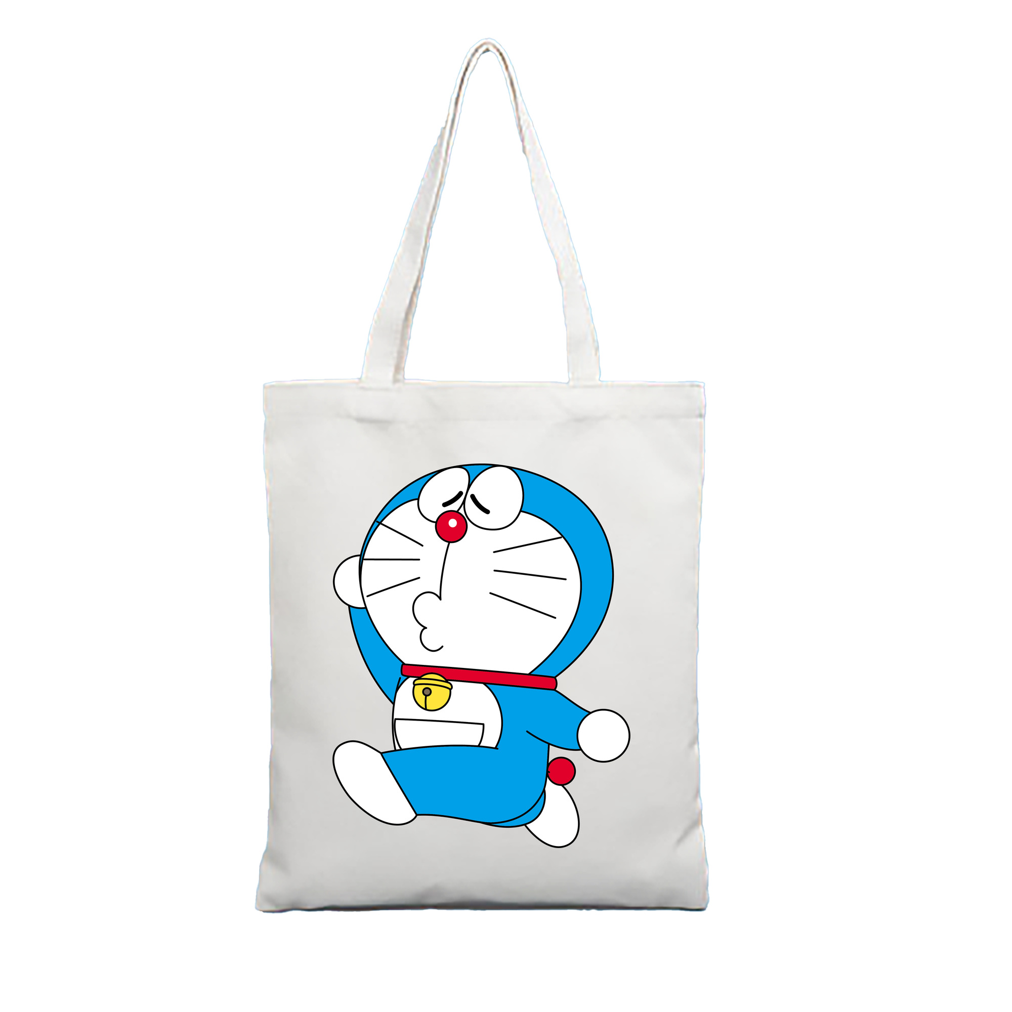 （画像用） ドラえもん Doraemon 縦型キャンバス生地手提げバッグ　トートバッグ