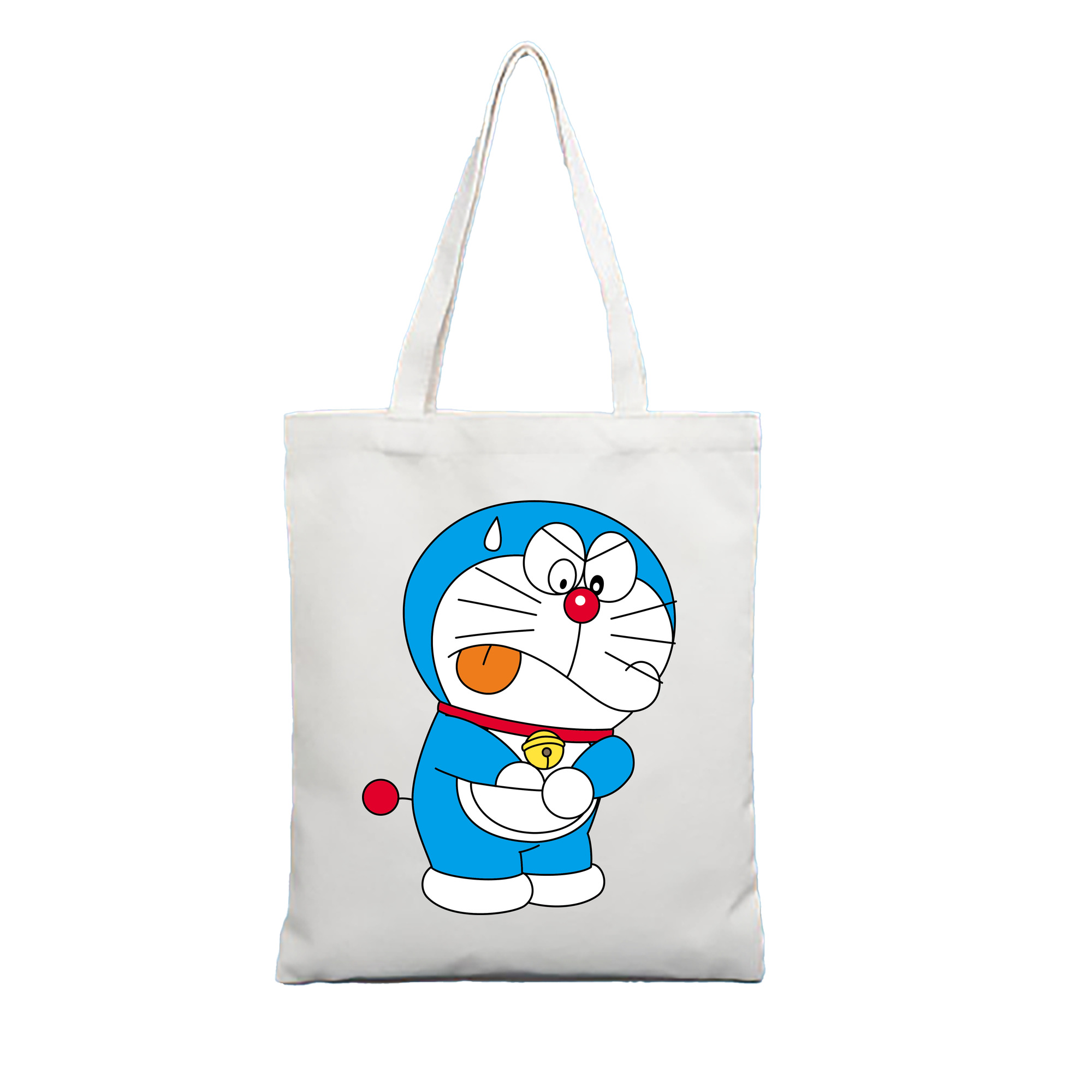 （画像用） ドラえもん Doraemon 縦型キャンバス生地手提げバッグ　トートバッグ